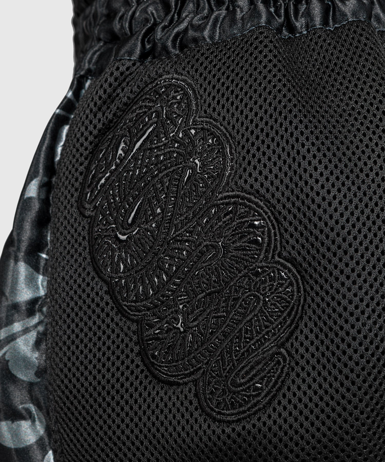 Pantalones Cortos de Muay Thai Absolute 2.0 Venum - Negro/Negro - Image 4