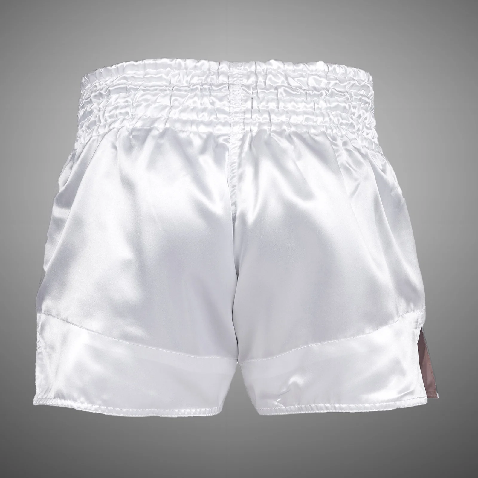 Pantalones Cortos de Muay Thai Venum Classic - Blanco/Negro - Image 3