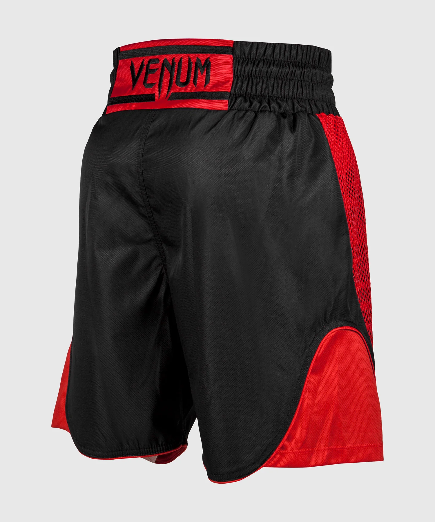 Pantalones de Boxeo Venum Elite - Negro/Rojo - Image 4