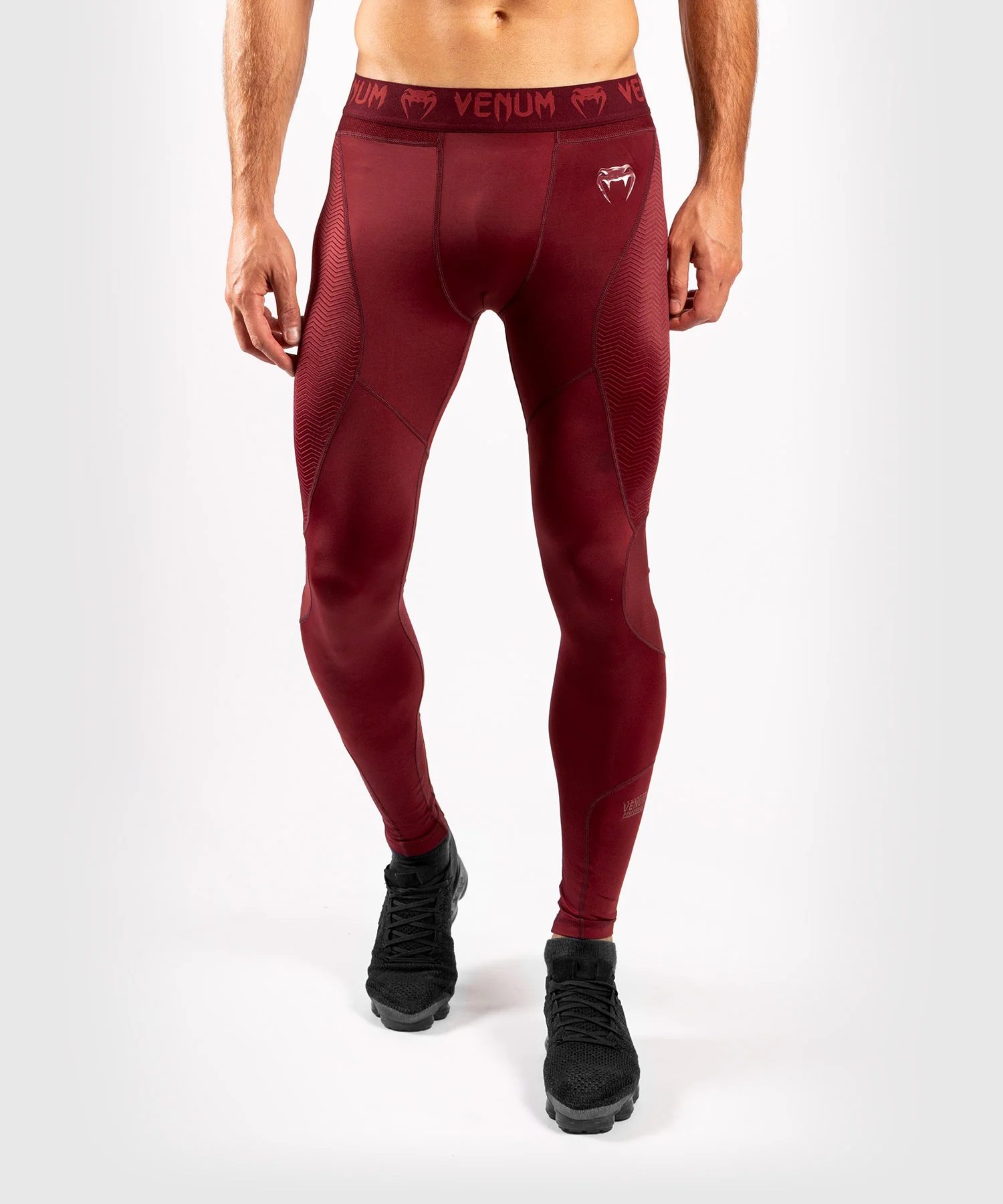Pantalones de compresión Venum G-Fit - Burdeos