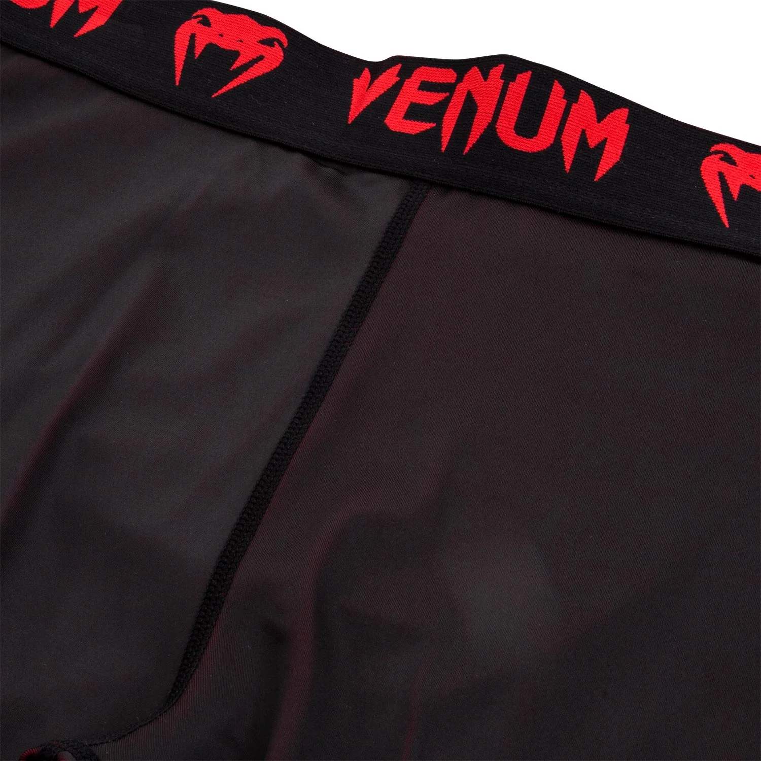Pantalones de compresión Venum Giant - Negro/Rojo - Image 3