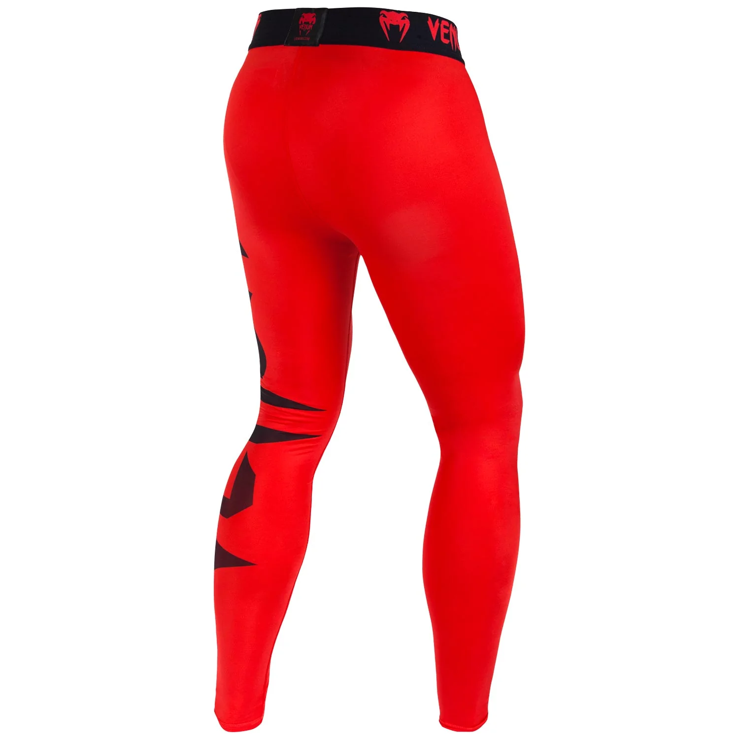 Pantalones de compresión Venum Giant - Rojo/Negro - Image 3