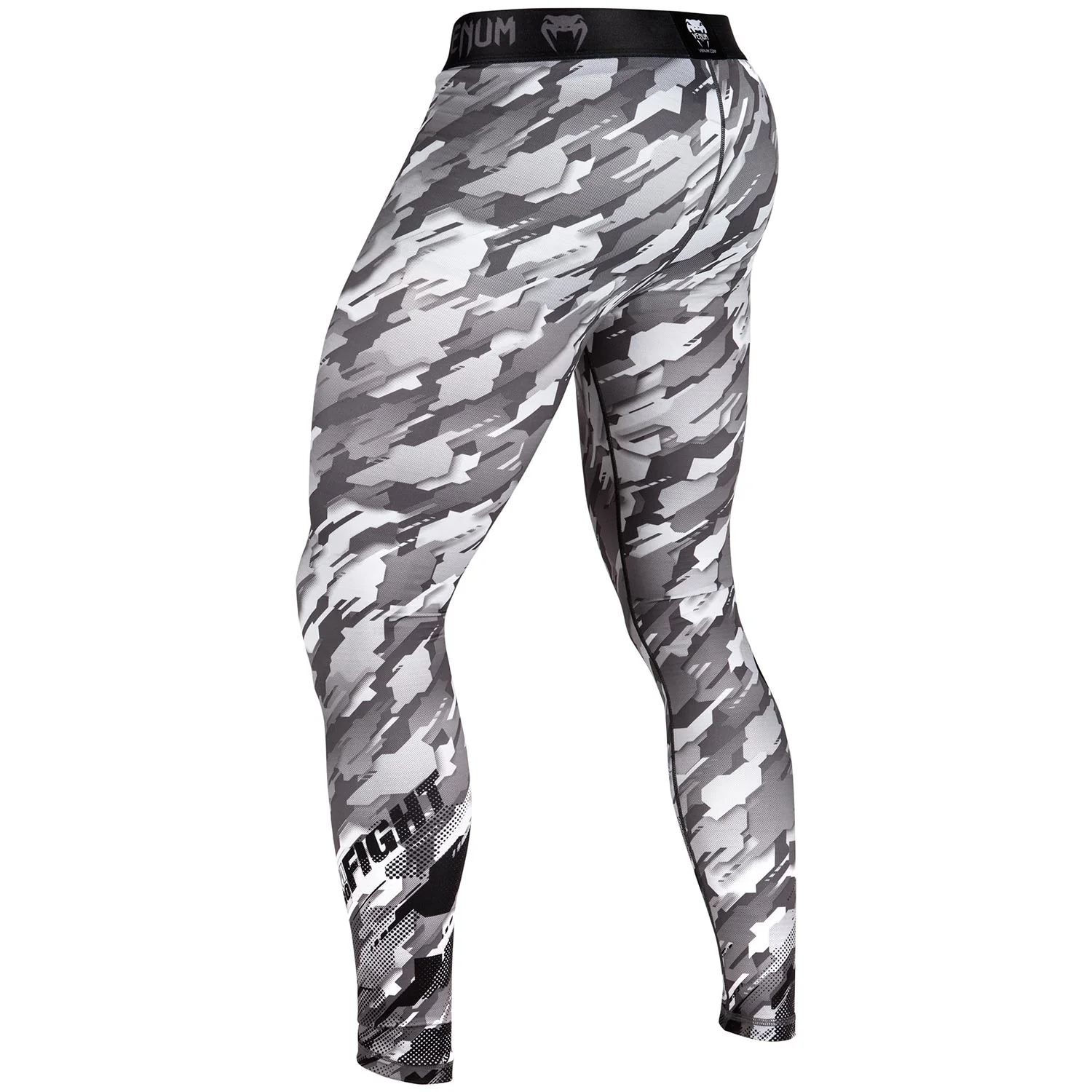 Pantalones de Compresión Venum Tecmo - Negro / Gris - Image 3