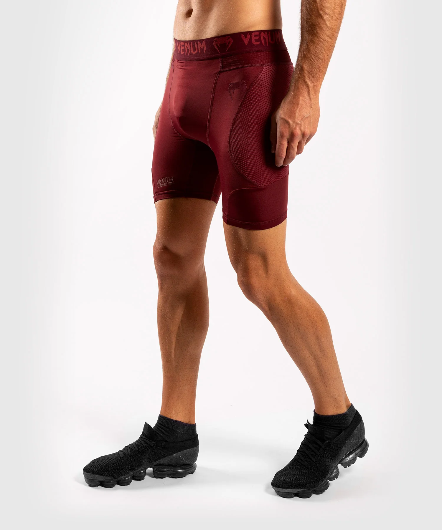 Pantalones de cortos de compresión Venum G-Fit - Burdeos - Image 2