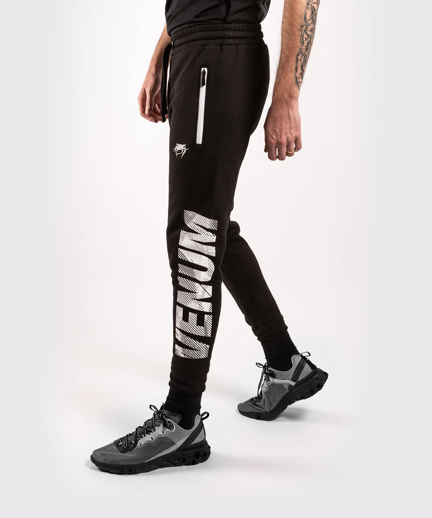 Pantalones de jogging Venum Giant - Negro/Blanco - Image 2