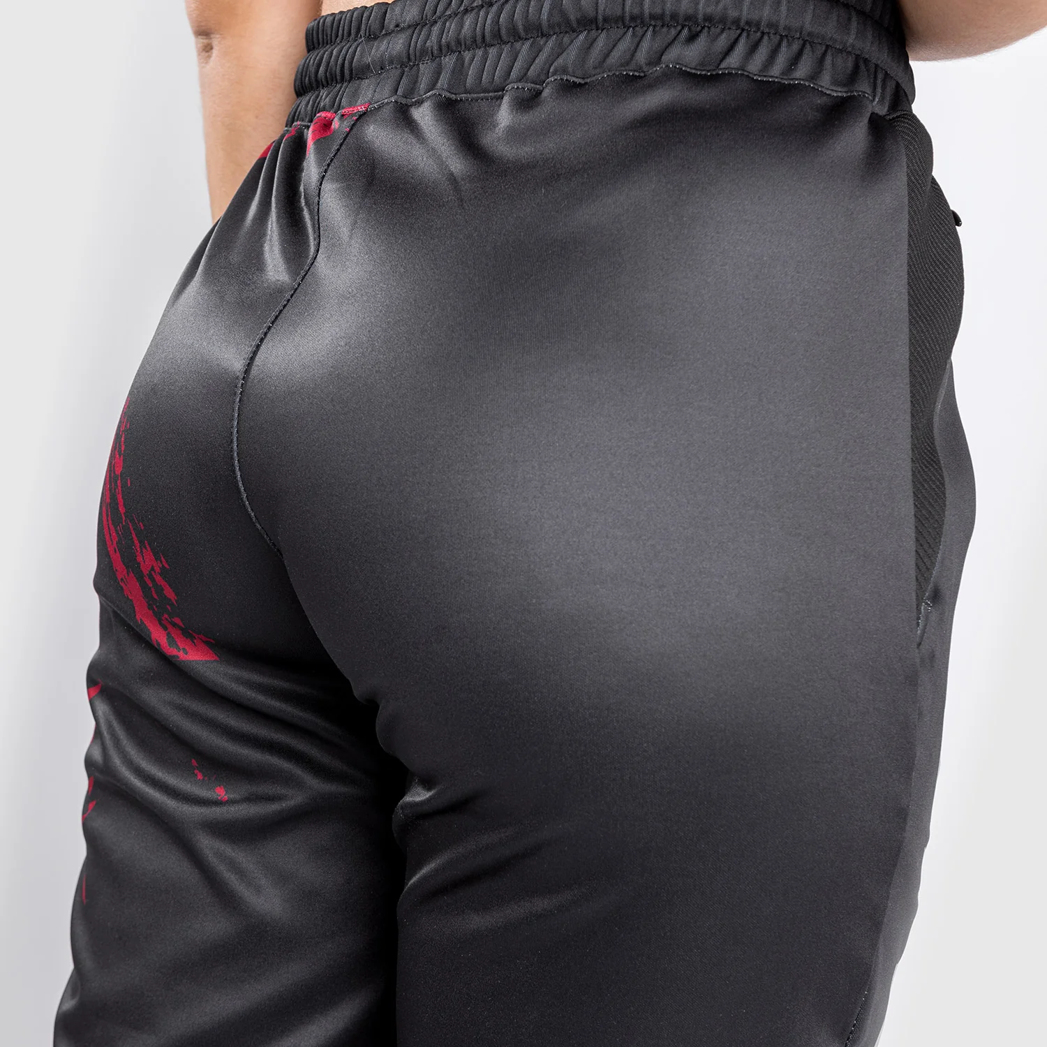 Pantalones deportivos UFC Venum Authentic Fight Week 2.0 - Para mujer - Negro/Rojo - Image 7