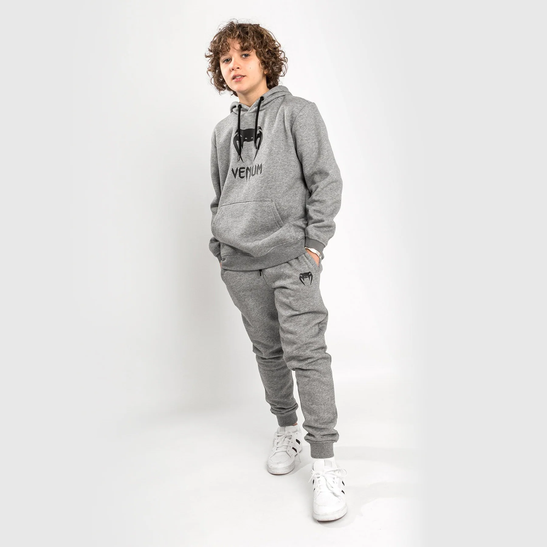 Pantalones Jogging Venum Classic - Para niños - Gris Jaspeado Claro