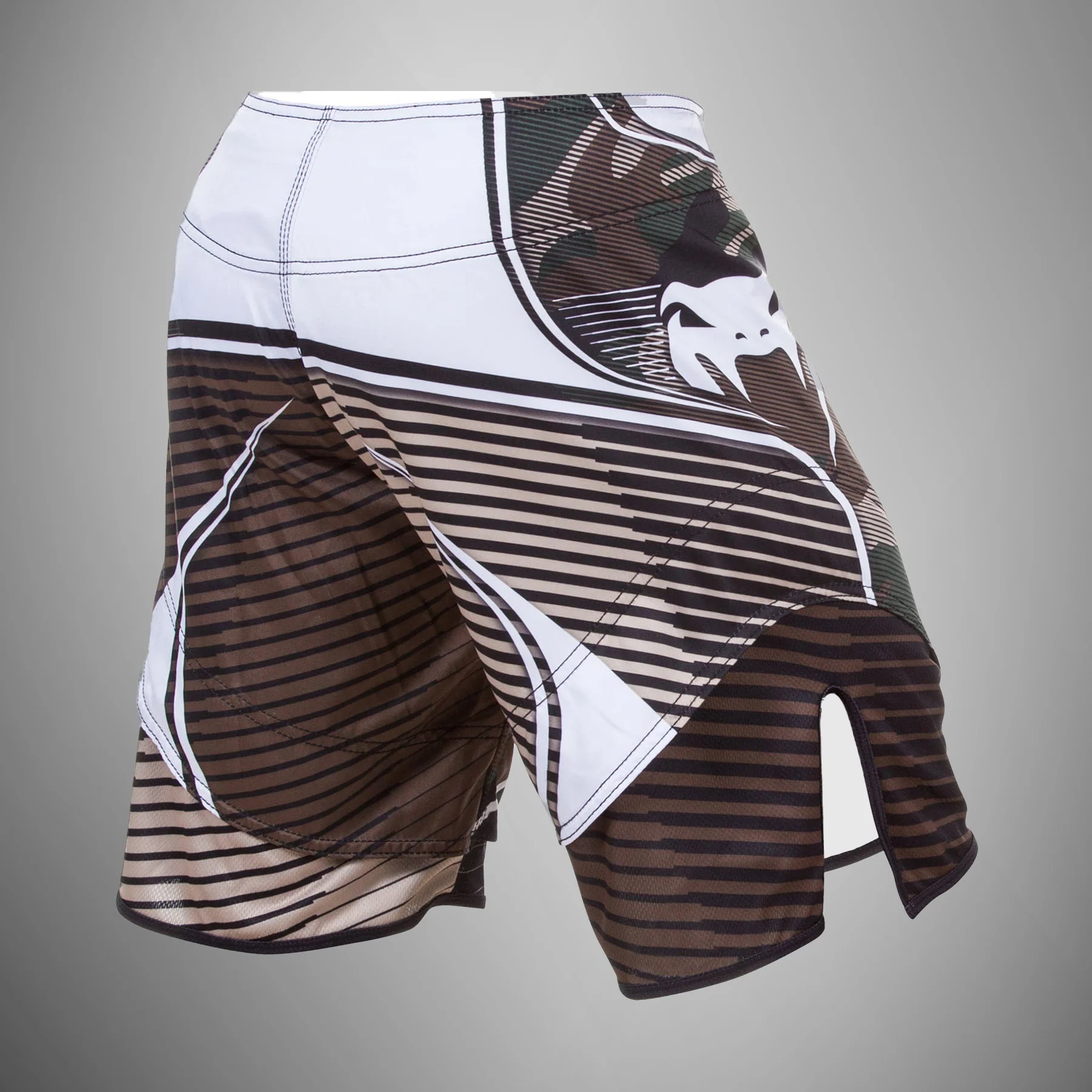 Pantalones MMA Venum Camo Hero - Verde/Marrón - Image 3