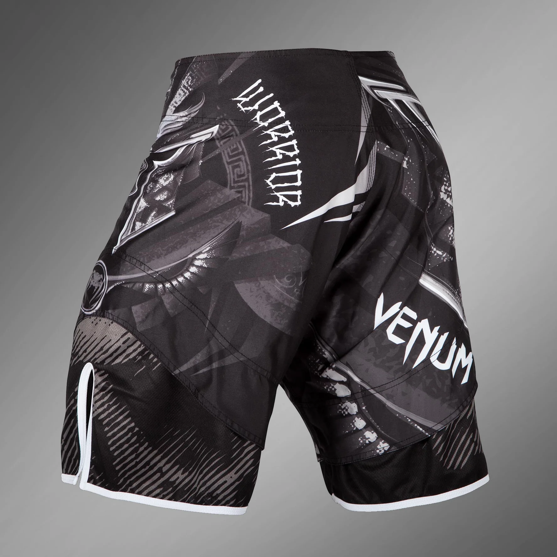 Pantalones MMA Venum Gladiator 3.0 - Negro/Blanco - Image 3