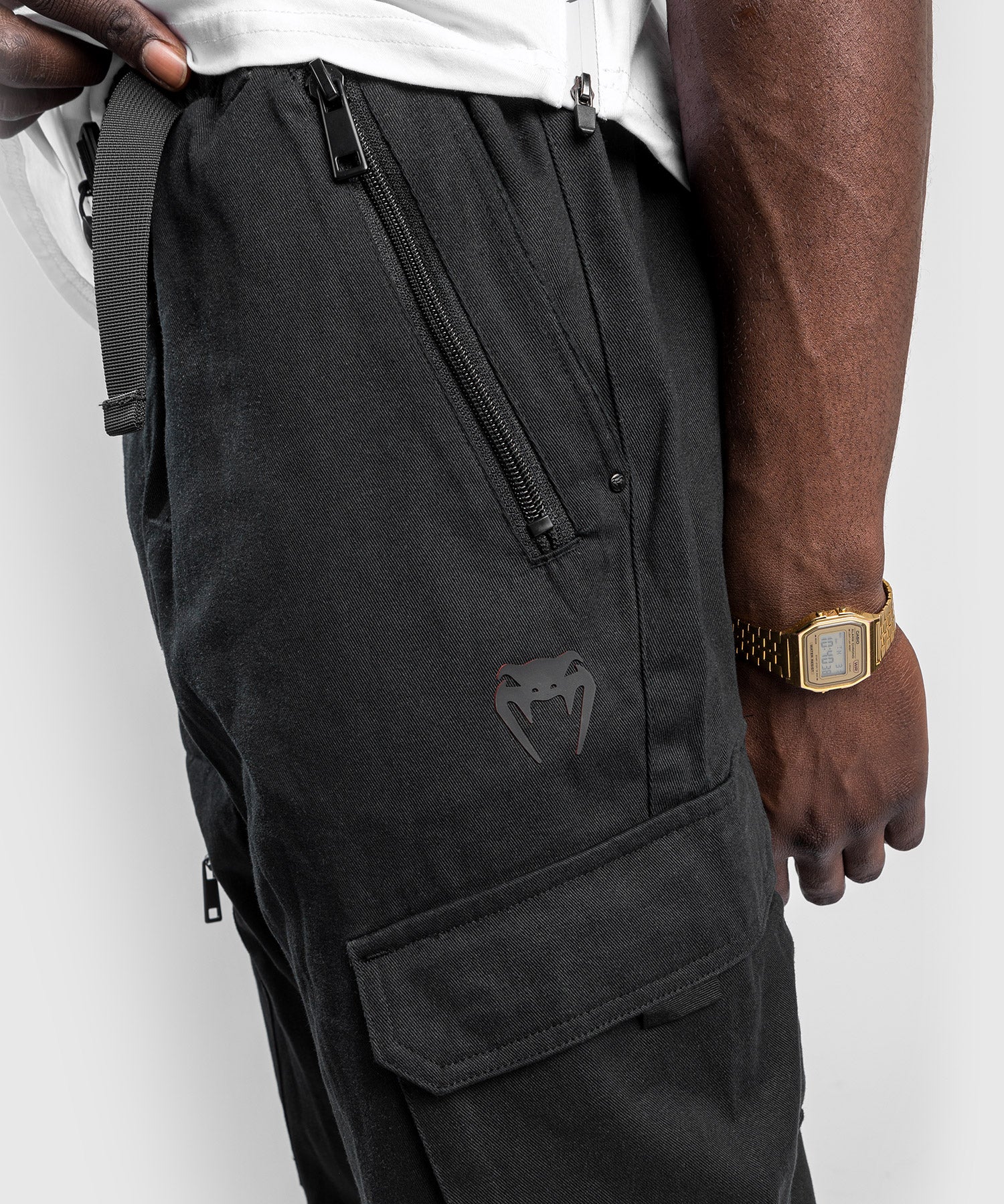Pantalones Venum Cargo - Negro - Image 6