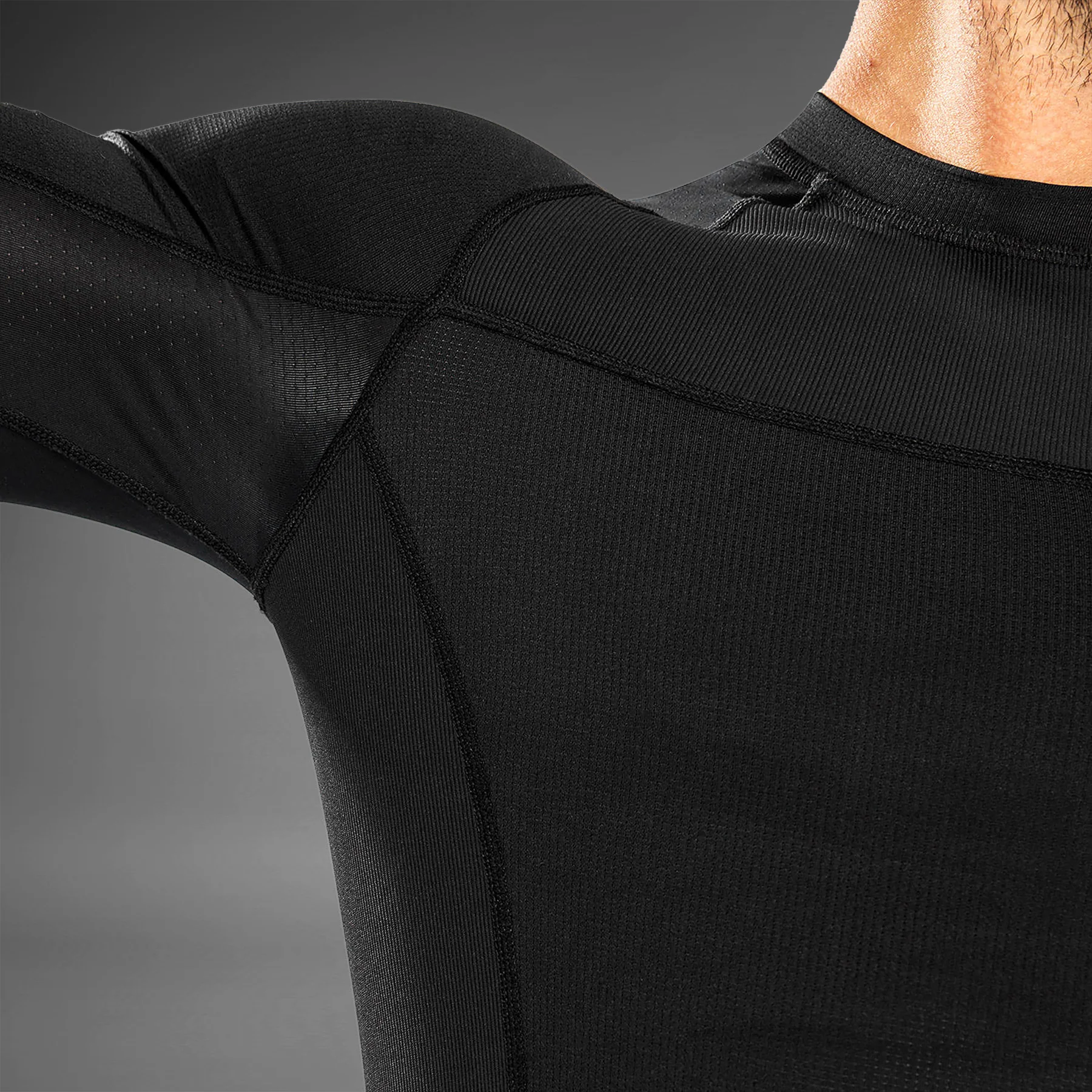 Rashguard de manga larga Venum G-Fit Air - Negro - Image 5