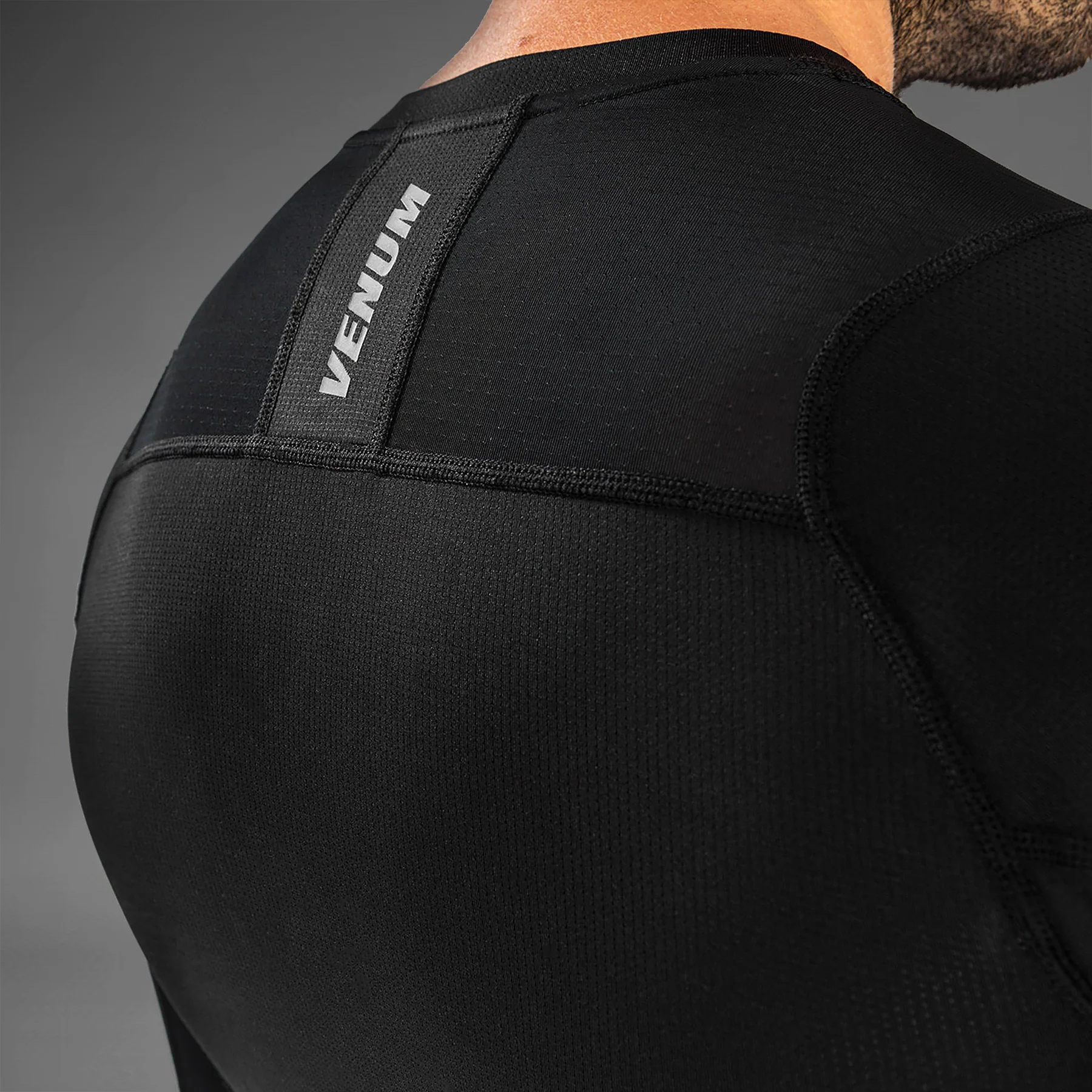 Rashguard de manga larga Venum G-Fit Air - Negro - Image 6