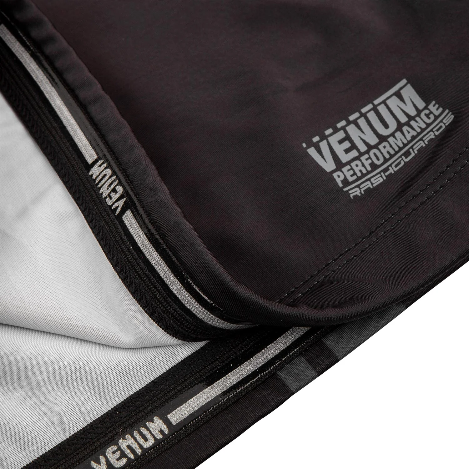 Rashguard Venum Logos - Mangas cortas - Negro/Negro - Image 6
