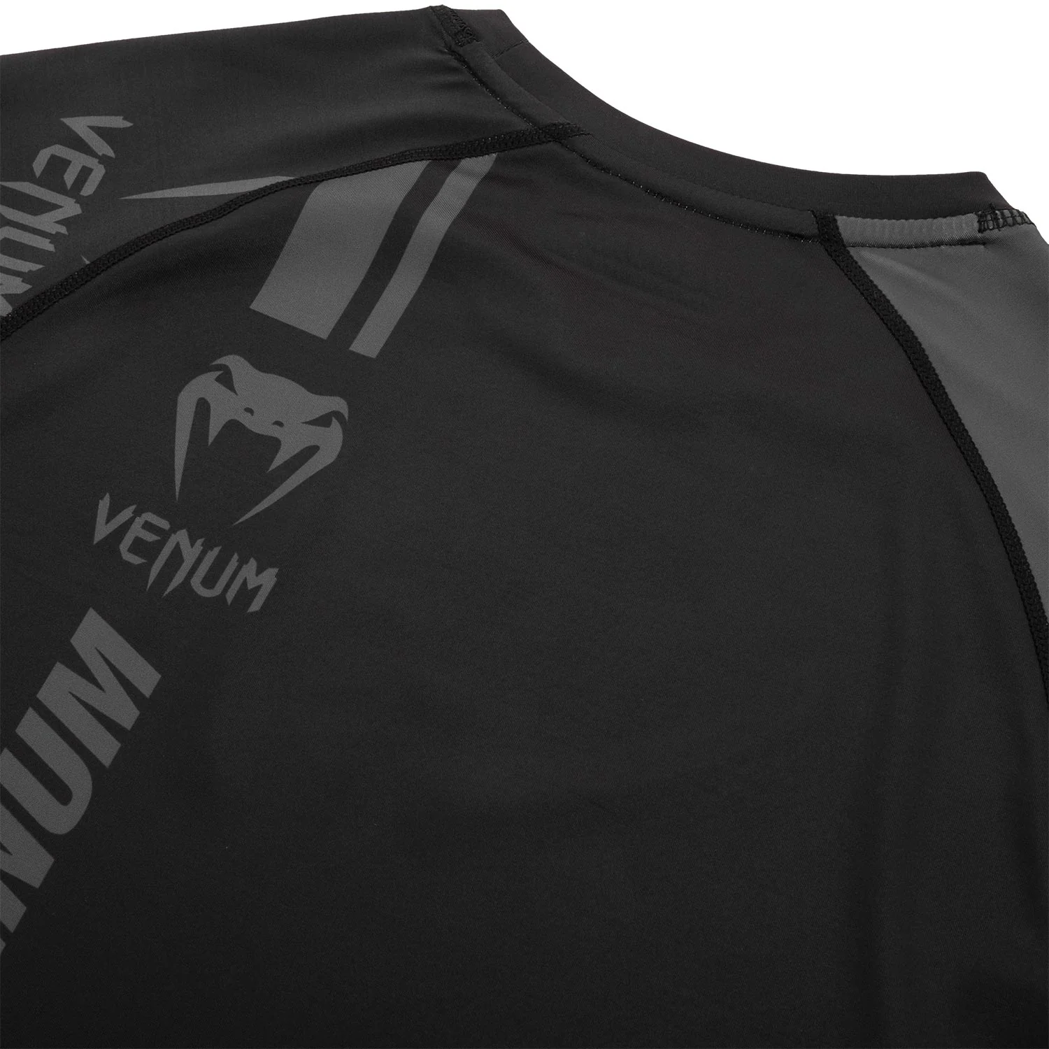Rashguard Venum Logos - Mangas cortas - Negro/Negro - Image 7