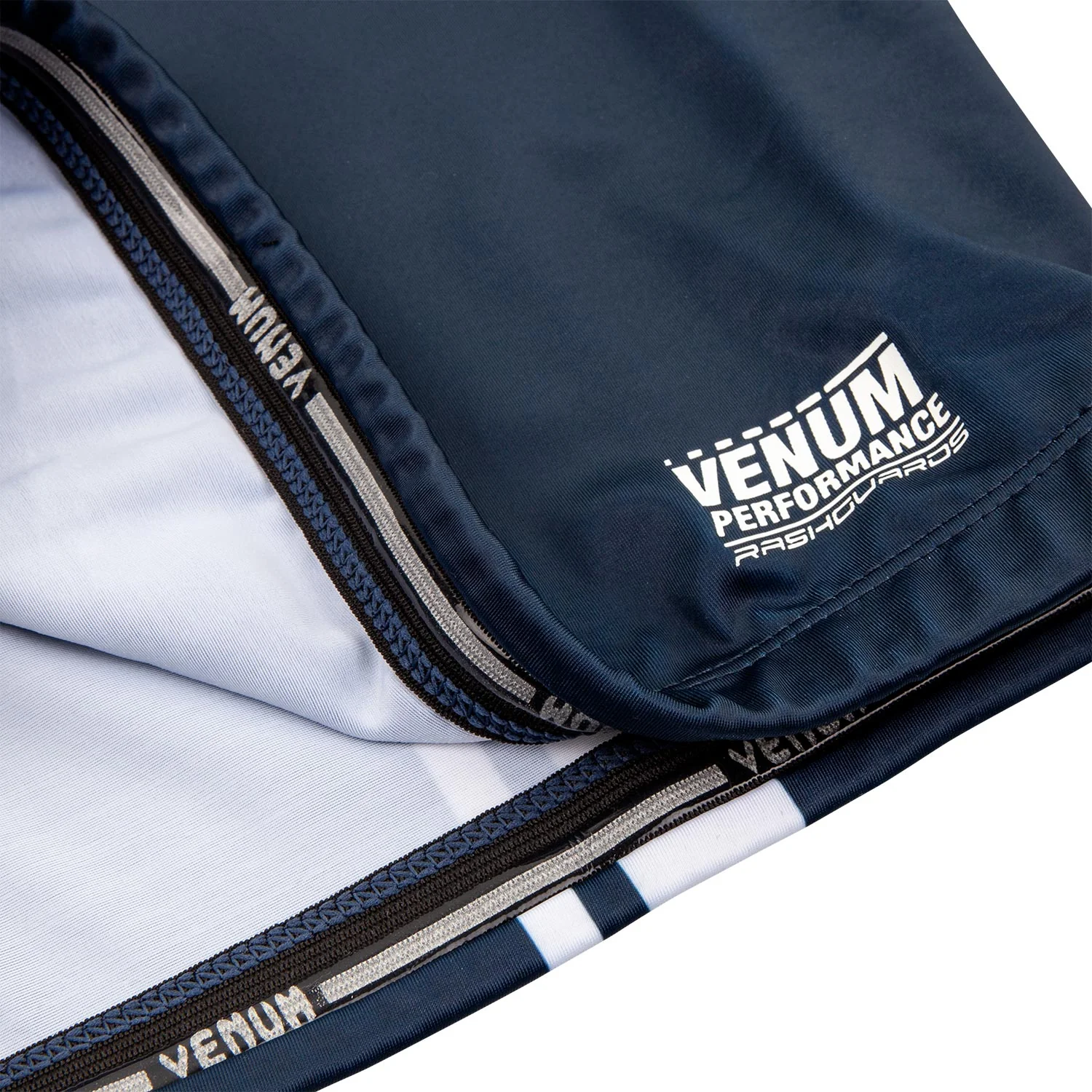 Rashguard Venum Logos - Mangas largas - Azul Marino/Blanco - Image 6