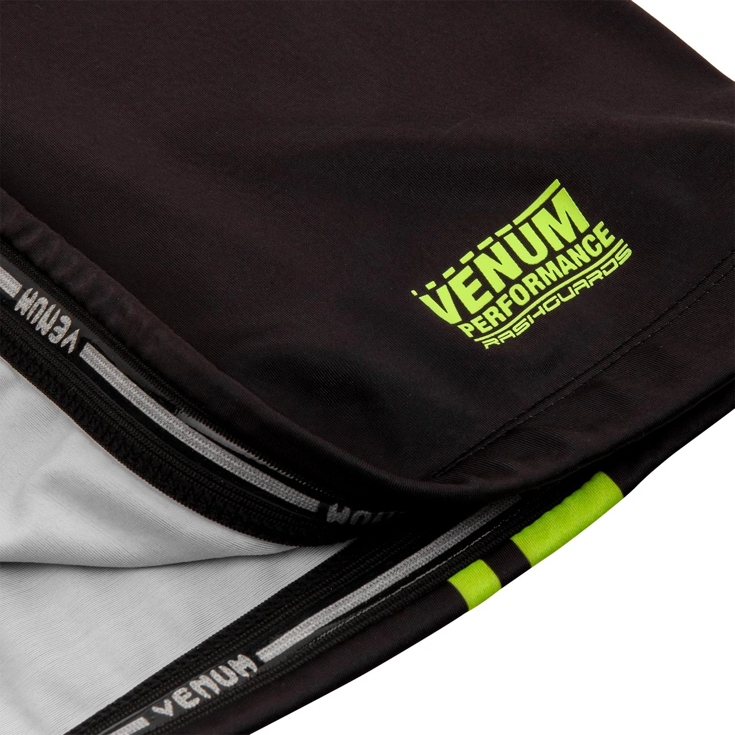 Rashguard Venum Logos - Mangas largas - Negro/Amarillo Fluo - Image 6