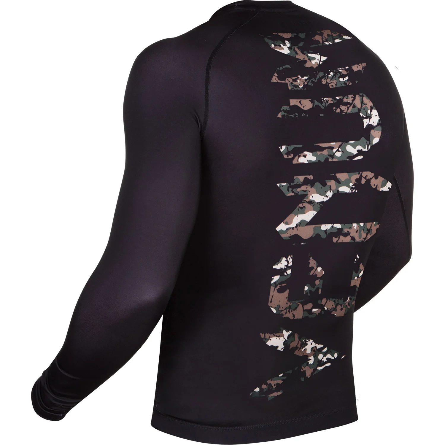 Rashguard Venum Original Giant - Mangas Largas - Negro/Bosque Camo - Image 4
