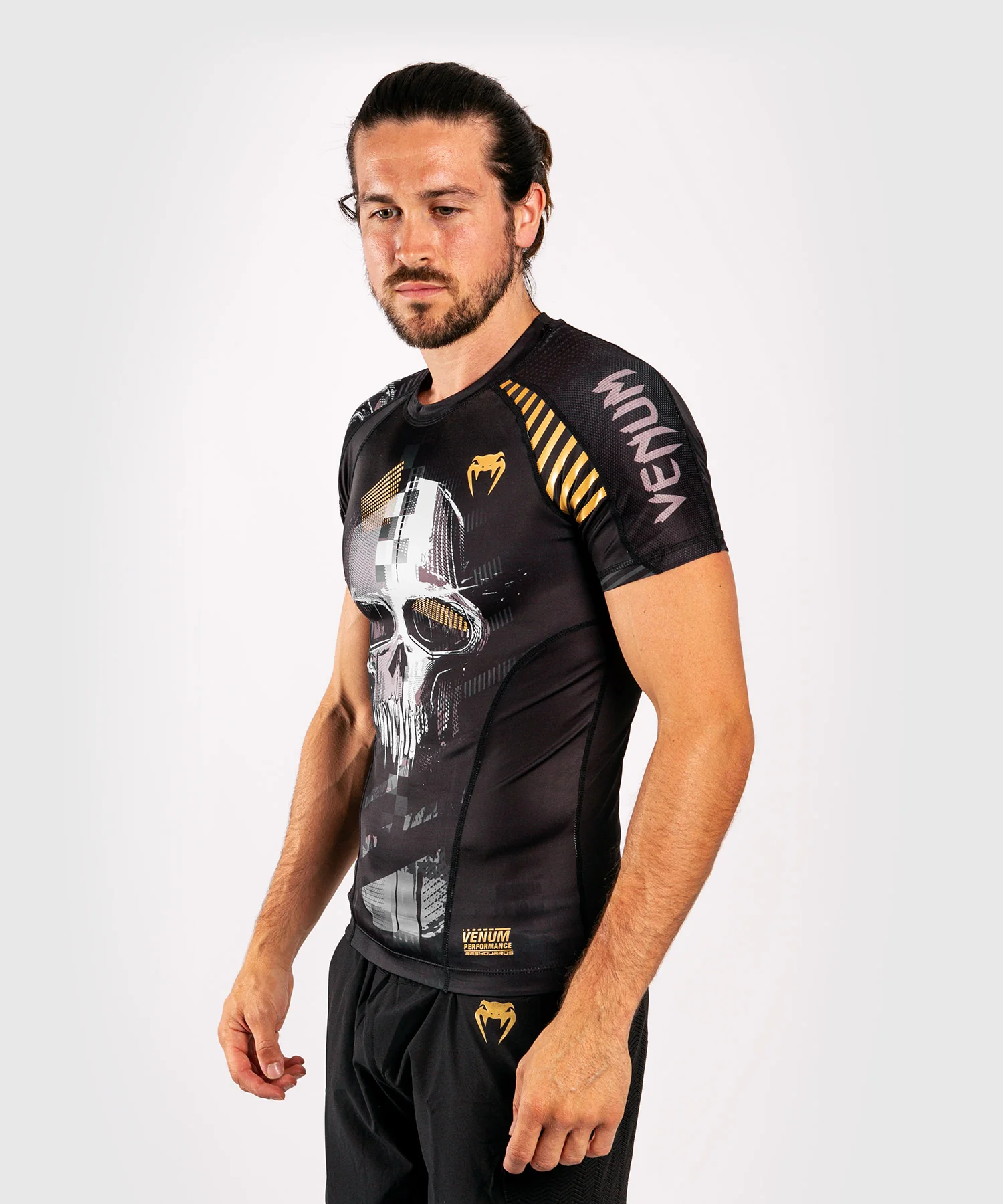 Rashguard Venum Skull - mangas cortas - Negro - Image 2