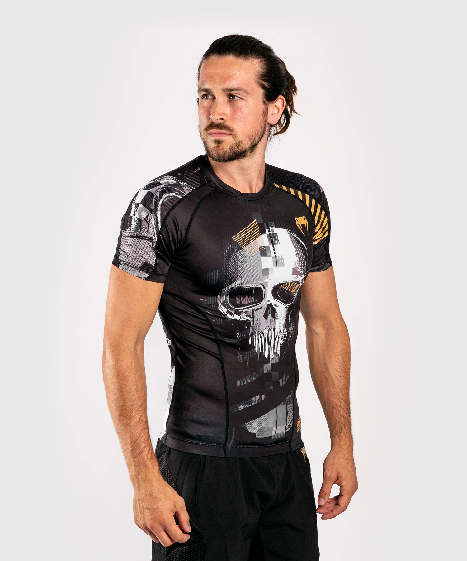 Rashguard Venum Skull - mangas cortas - Negro - Image 3