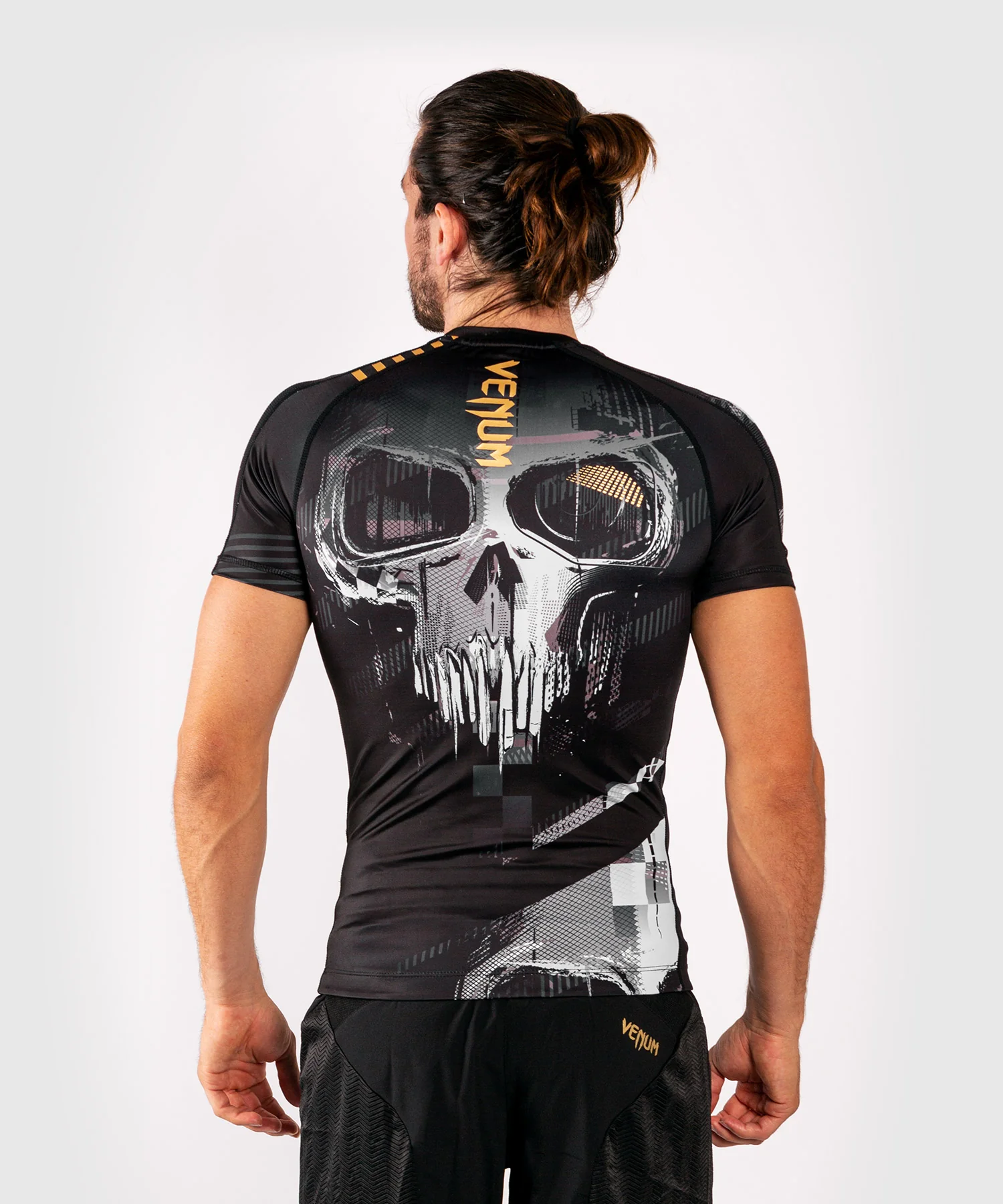 Rashguard Venum Skull - mangas cortas - Negro - Image 4