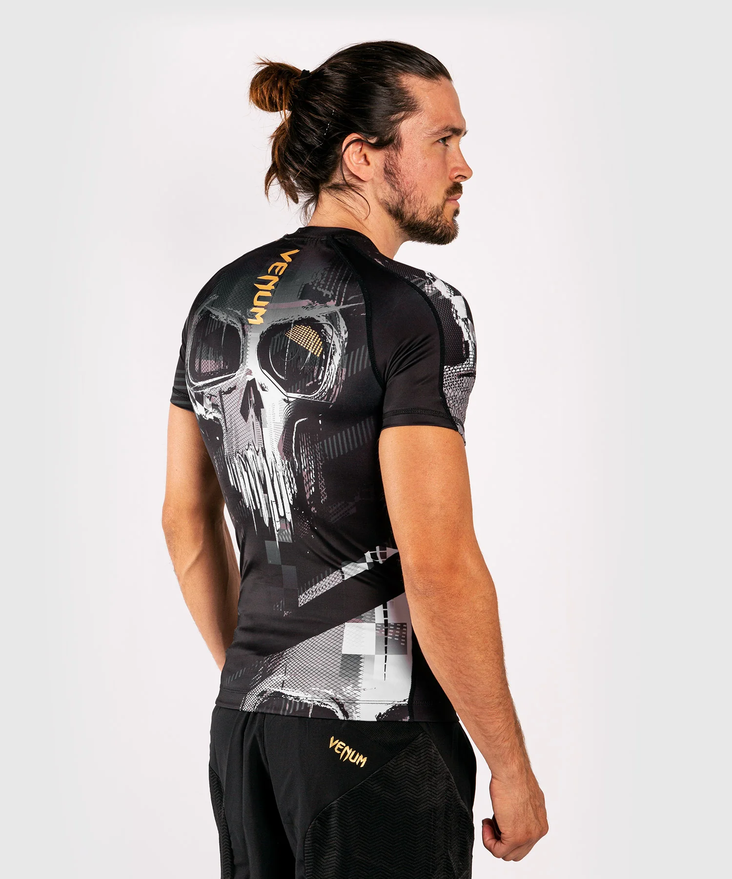 Rashguard Venum Skull - mangas cortas - Negro - Image 5