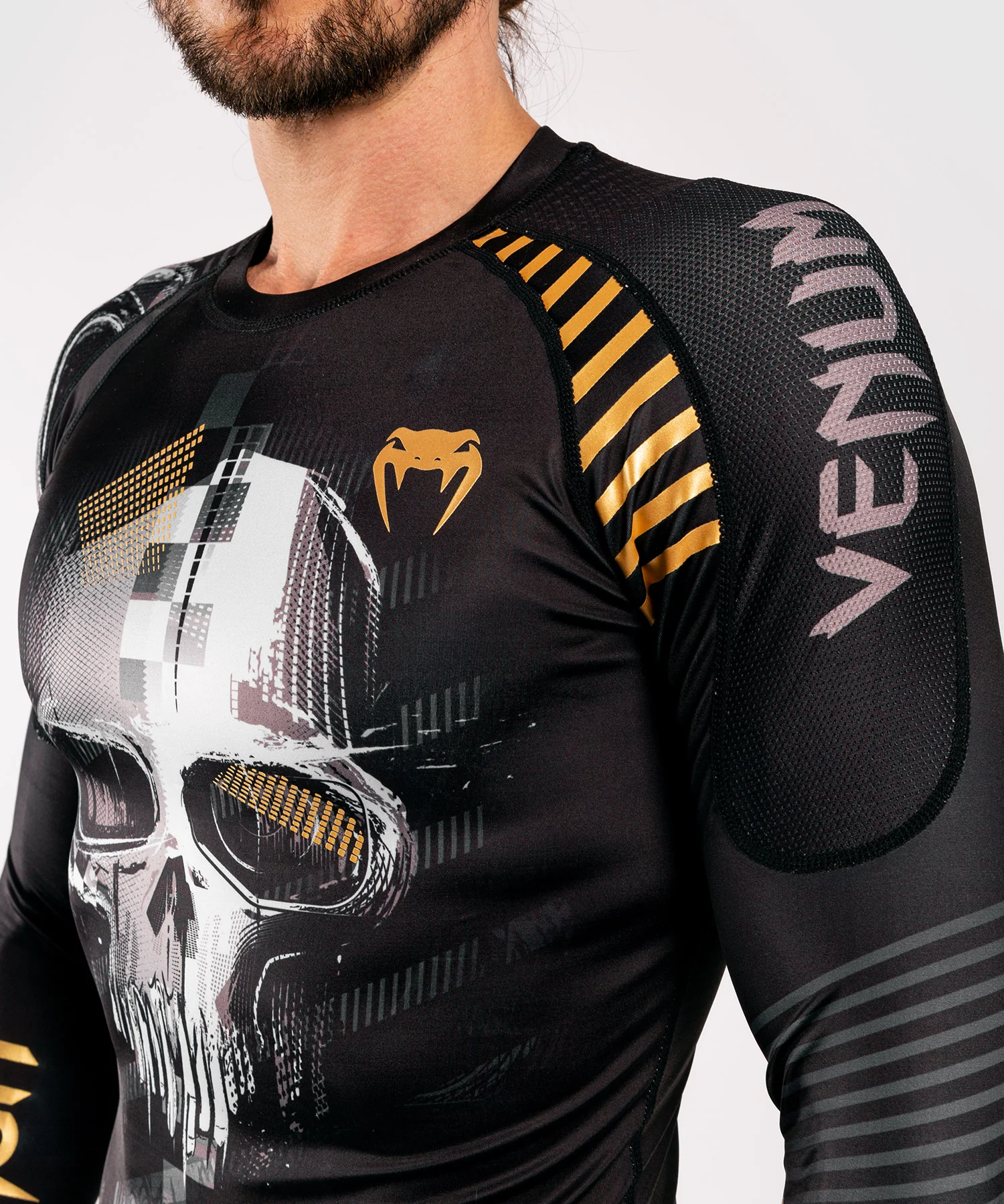 Rashguard Venum Skull - mangas largas - Negro - Image 7