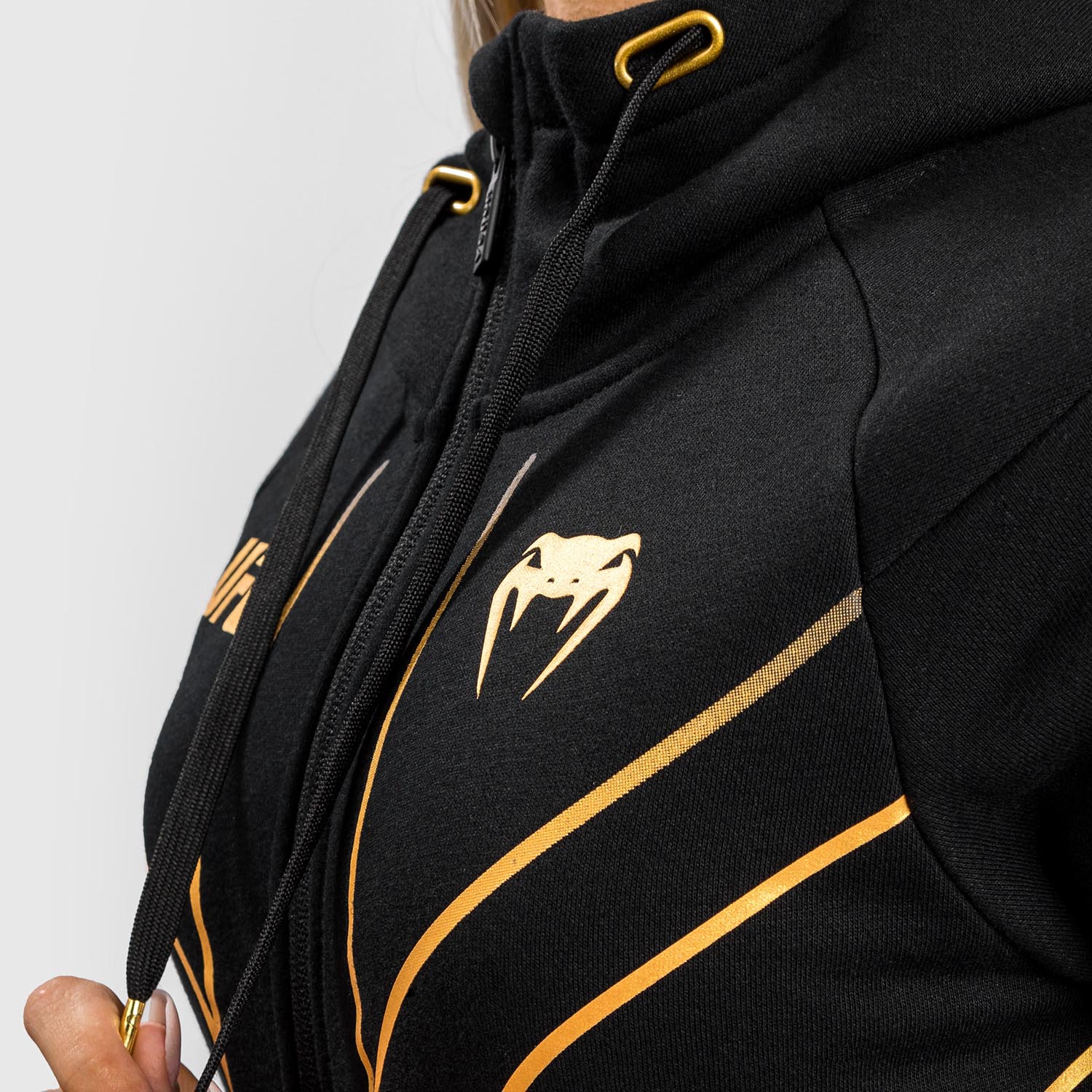 Replica de UFC Venum Fight Night 2.0 Sudadera con cremallera para mujer - Champion - Image 7