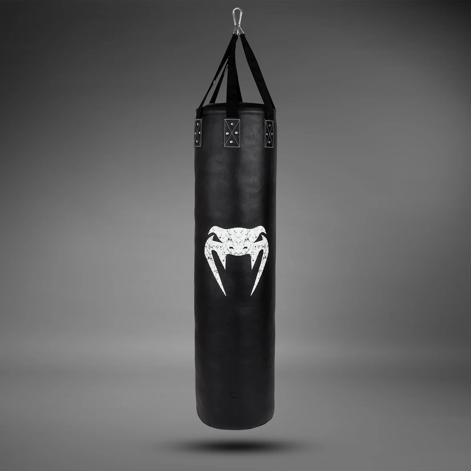 Saco de Boxeo Venum Challenger (gancho incluido) - Negro/Blanco - 130 cm - Lleno - Image 2