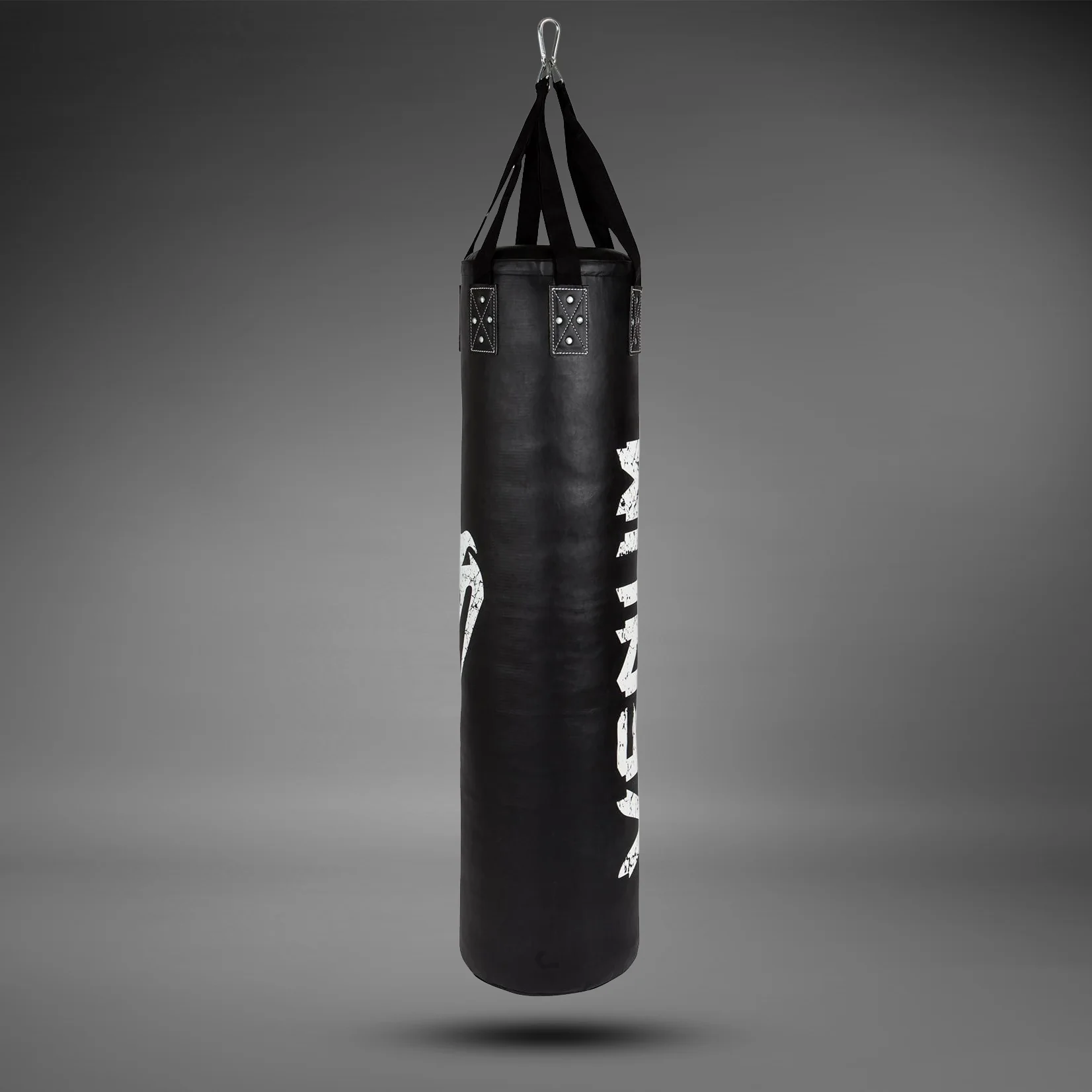Saco de Boxeo Venum Challenger (gancho incluido) - Negro/Blanco - 150 cm - Lleno - Image 3