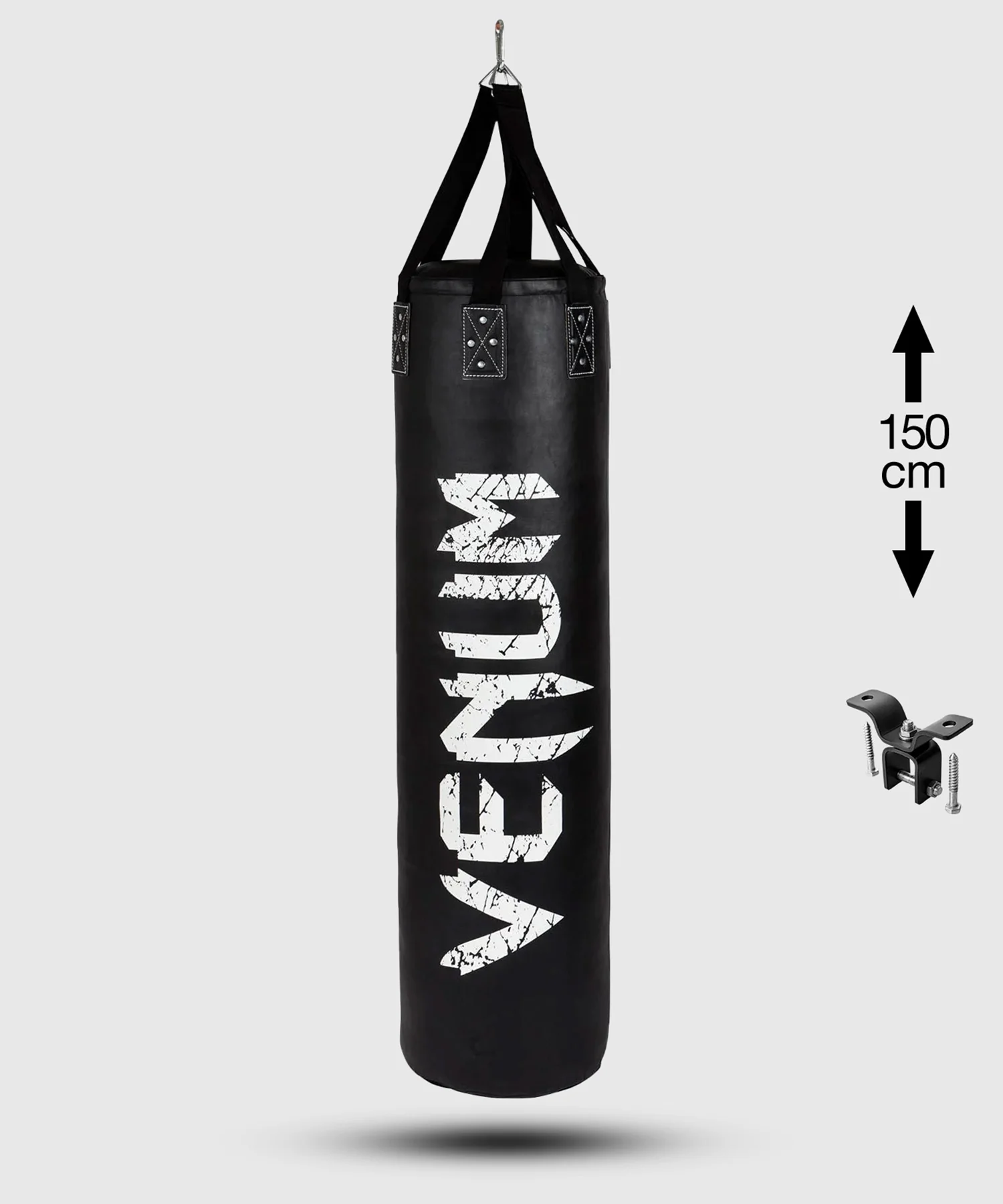 Saco de Boxeo Venum Challenger - Negro - 150 cm - Lleno