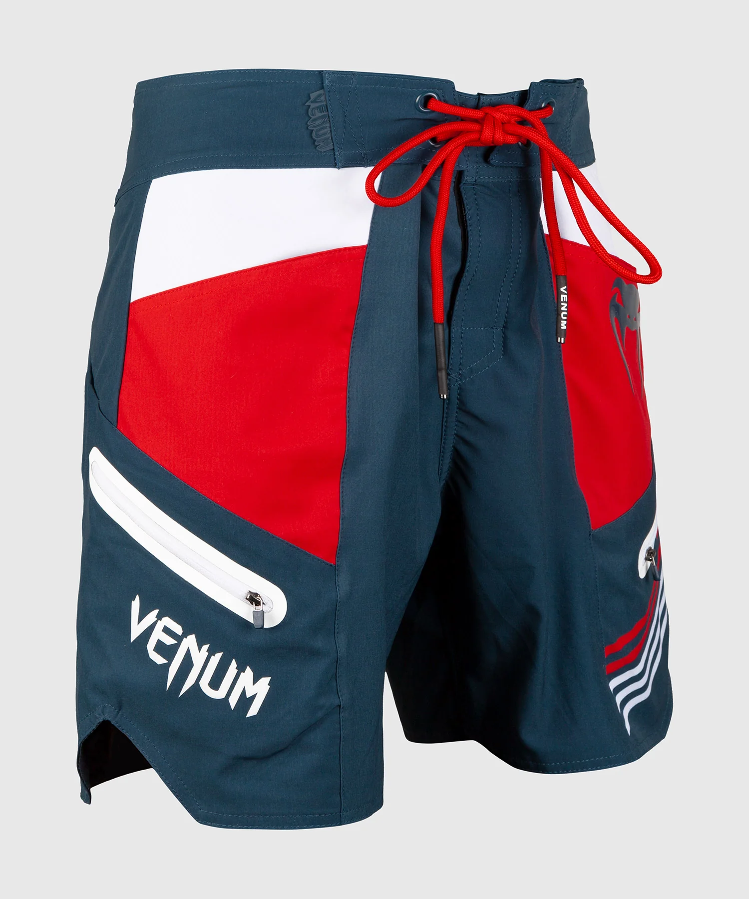 Short de baño Venum Cargo - dark_blue_raspberry_white