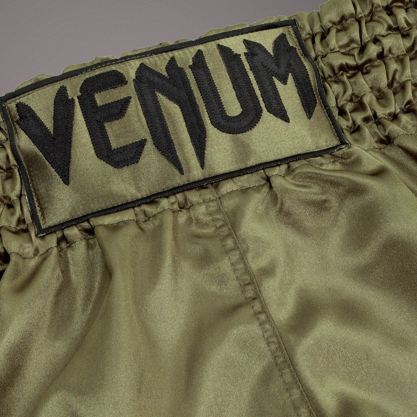 Venum Classic Short de Muay Thai - Caqui/Negro - Image 3