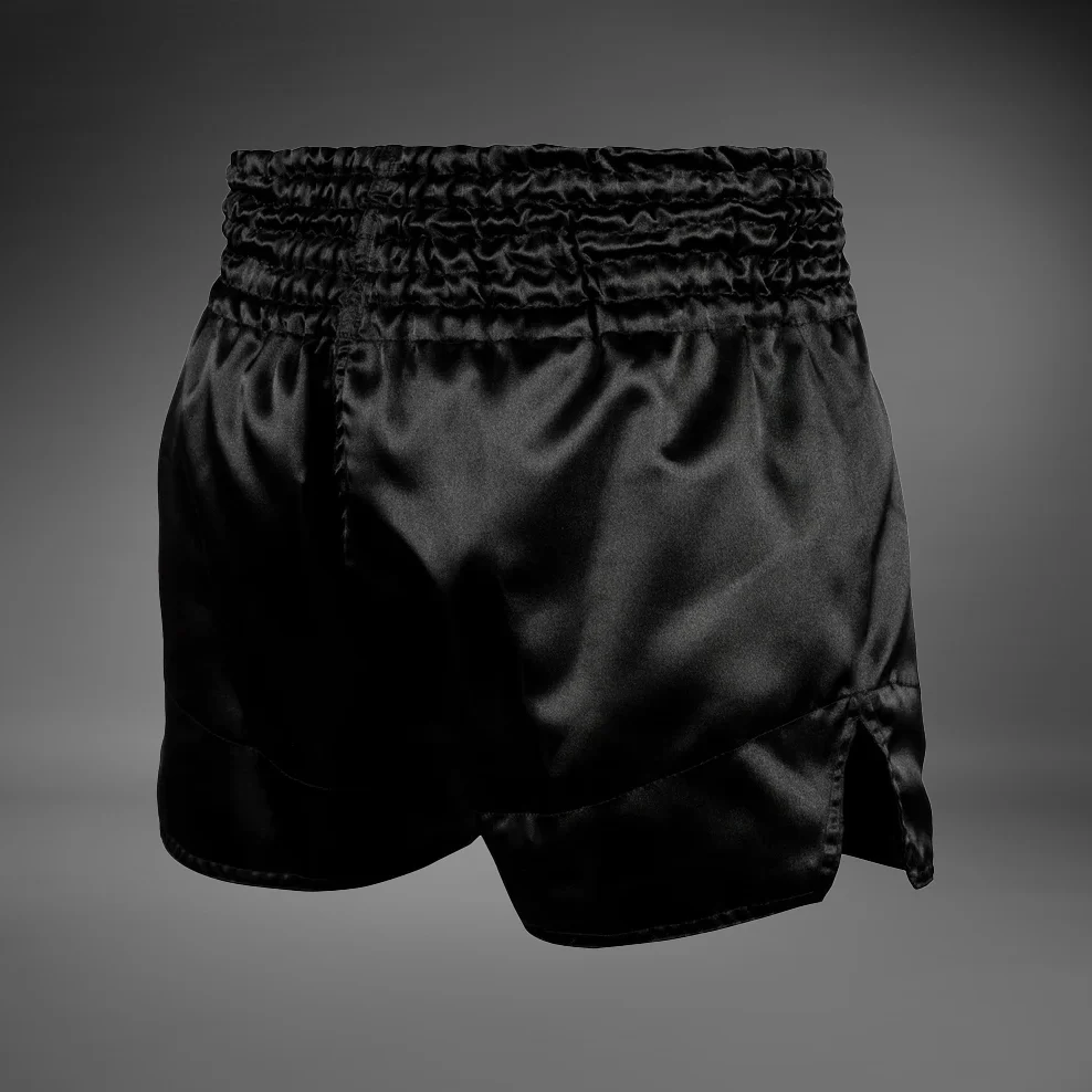 Venum Classic Short de Muay Thai - Negro/Rojo - Image 2