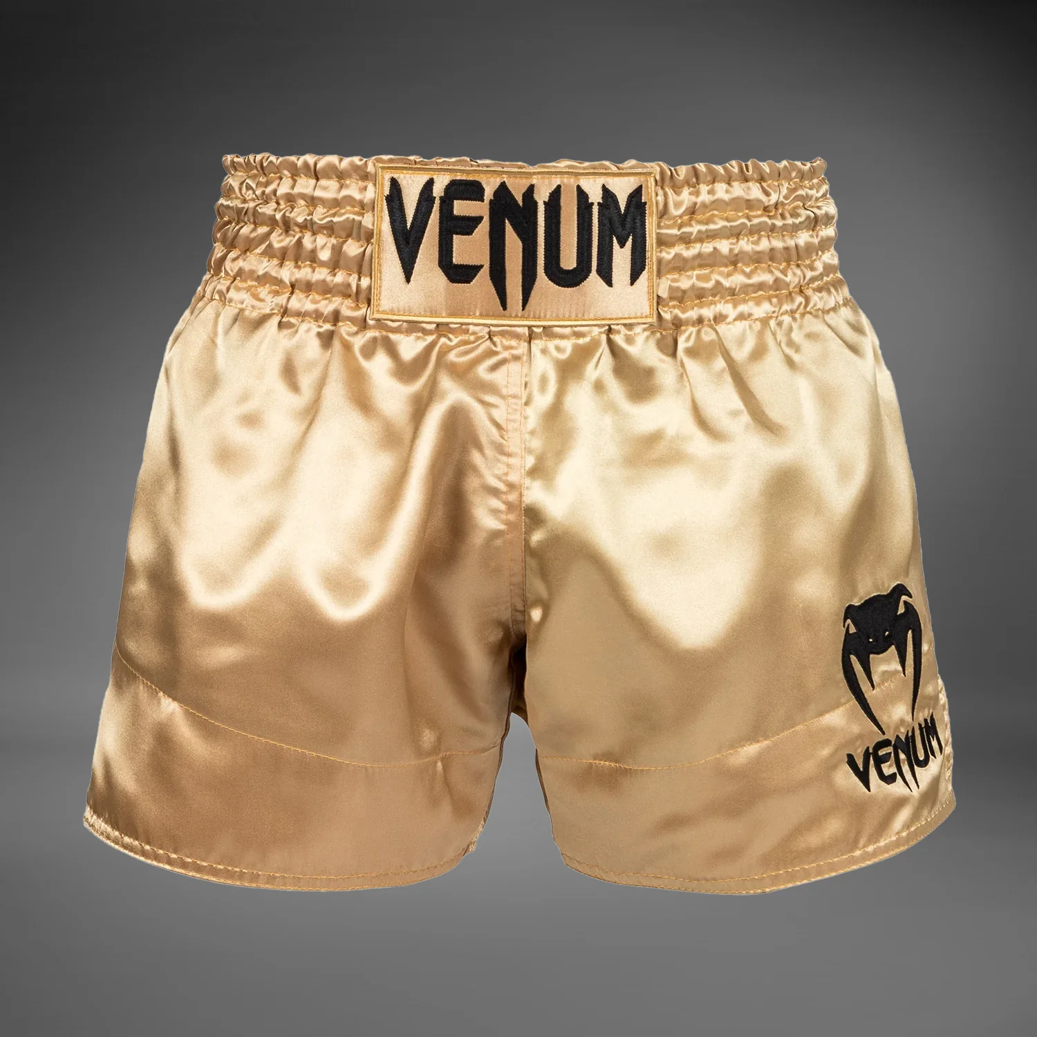 Shorts de Boxeo Tailandés Venum Classic Oro/Negro