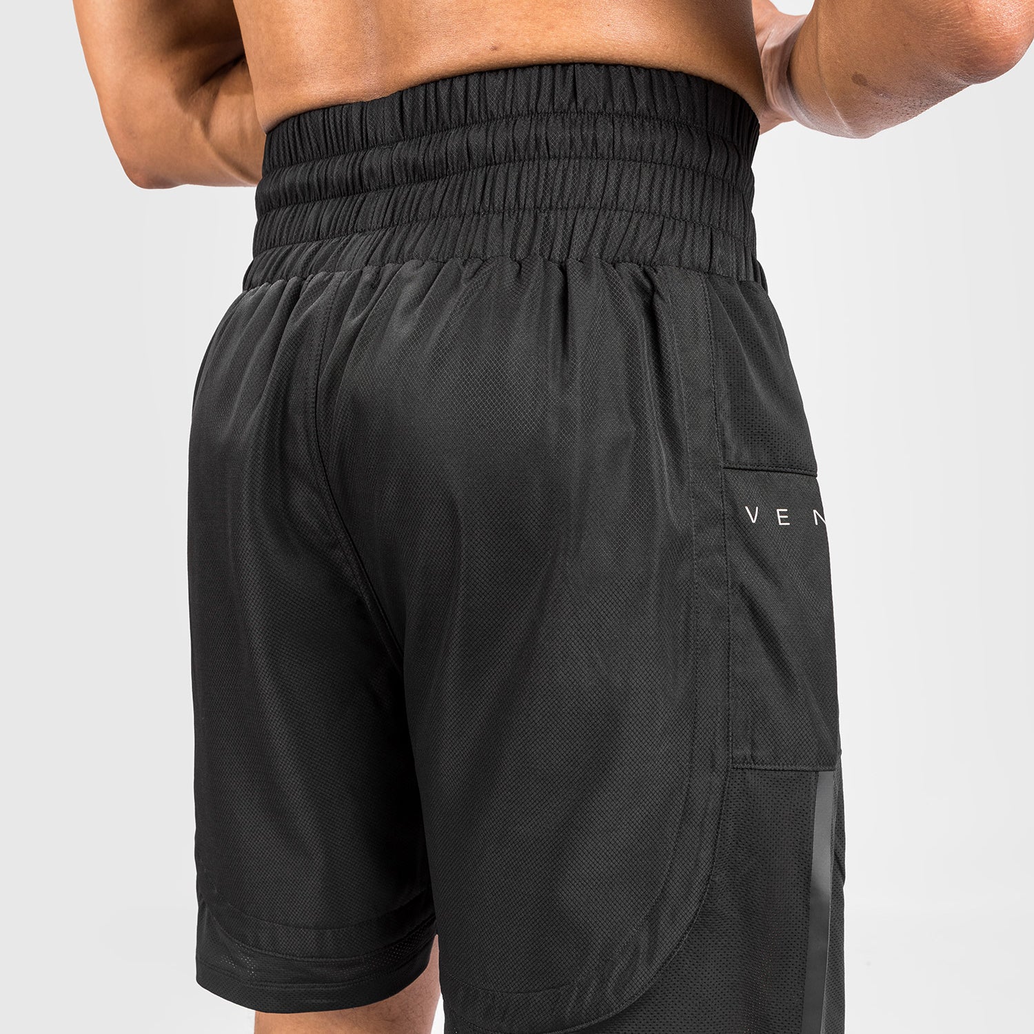 Venum Biomecha Pantalón Corto de Boxeo – Negro/Gris - Image 4