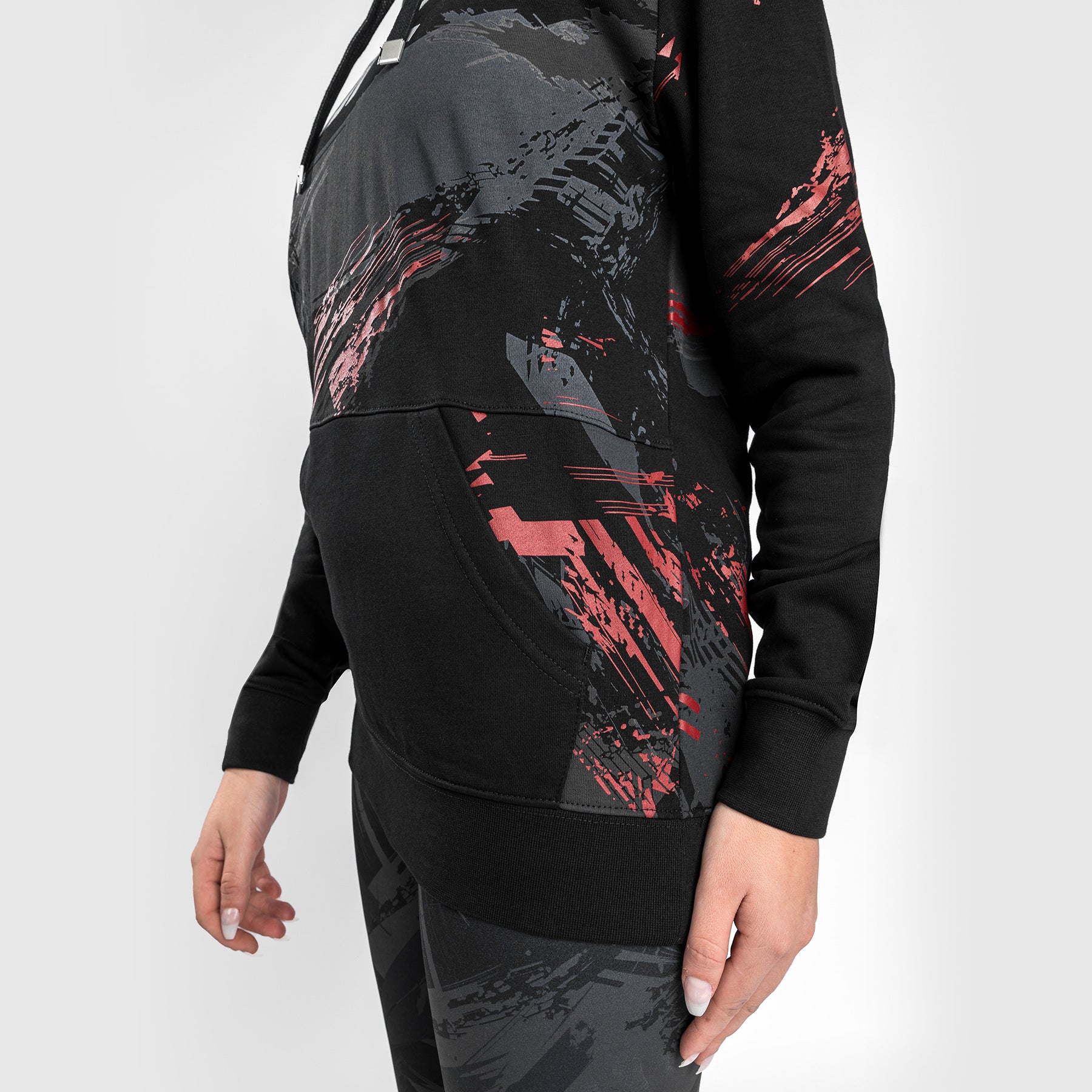 Sudadera con capucha UFC Venum Authentic Fight Week 2.0 - Para mujer - Negro - Image 5