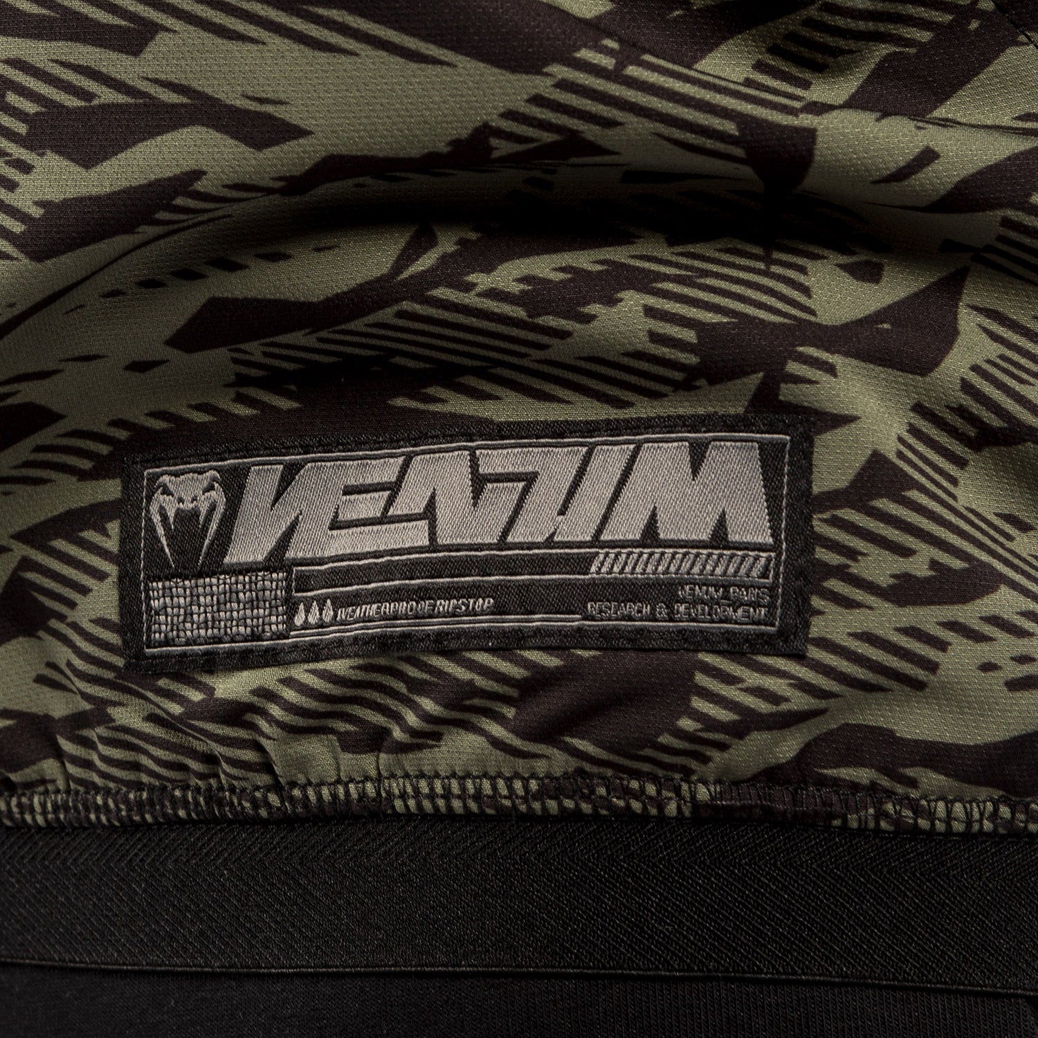 Sudadera con capucha Venum Laser XT - Negro/Bosque Camo - Image 4
