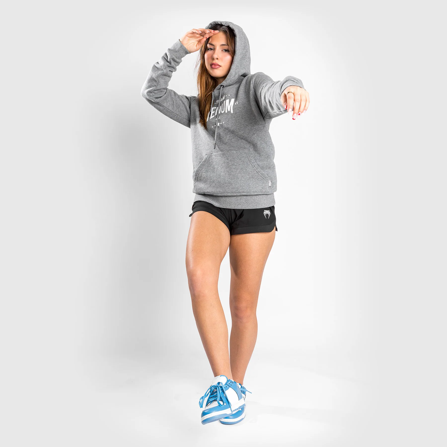 Sudadera con capucha Venum Team 2.0 - Para mujer - Gris claro - Image 3