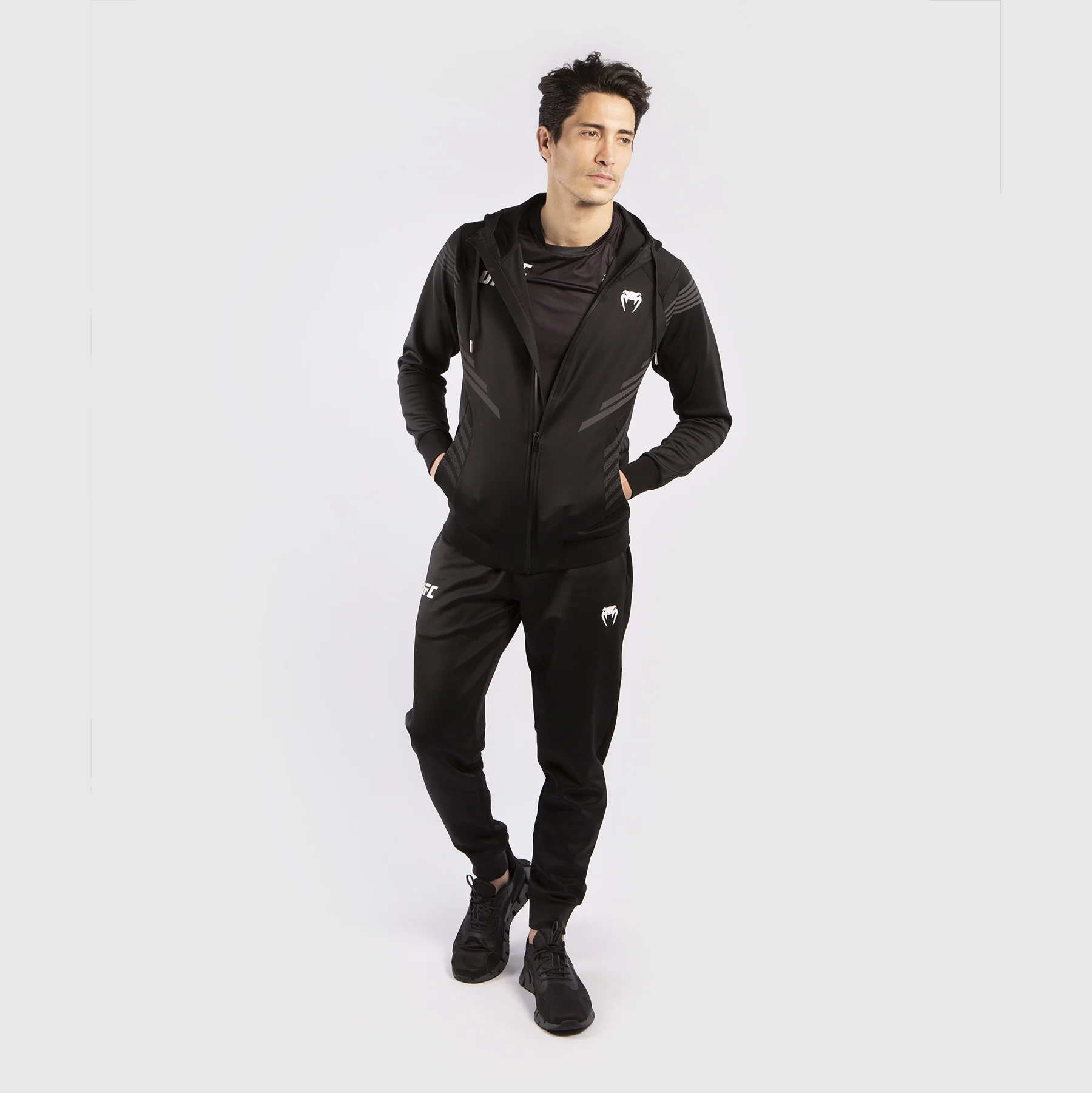 Sudadera Para Hombre UFC Venum Pro Line - Negro - Image 4