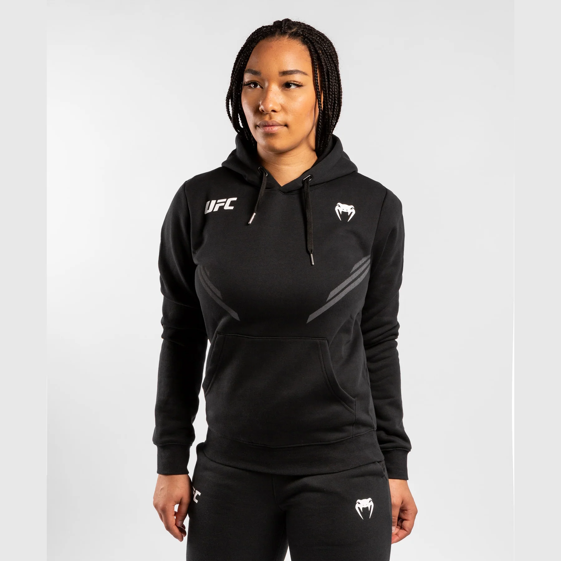 Sudadera Para Mujer UFC Venum Replica - Negro