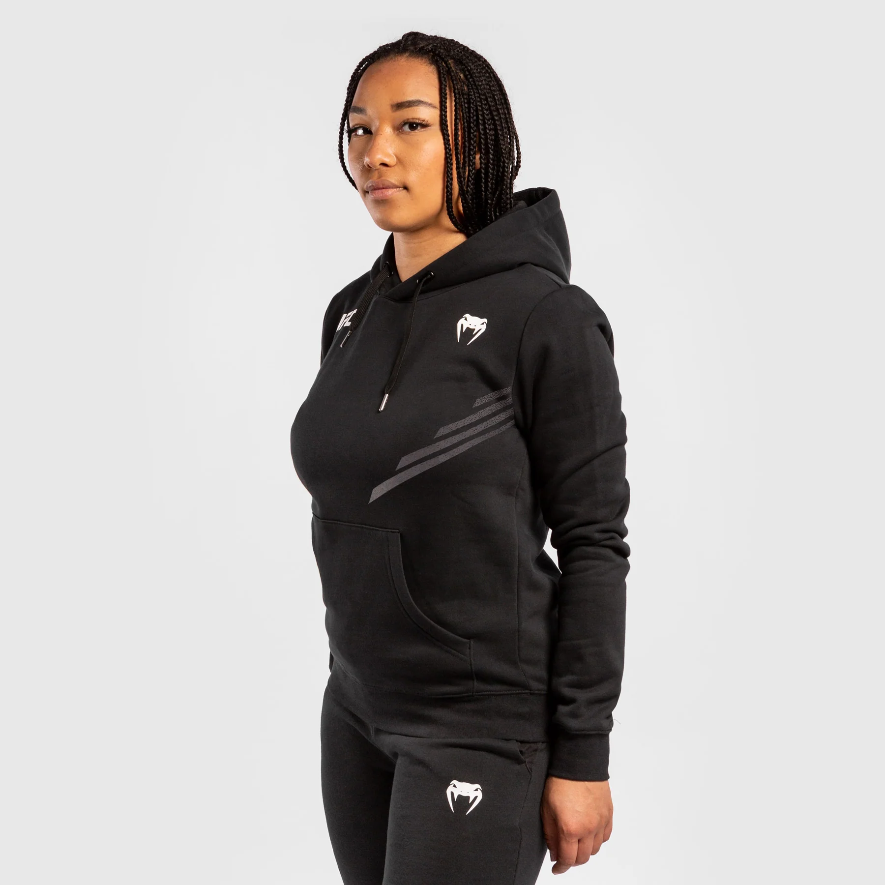 Sudadera Para Mujer UFC Venum Replica - Negro - Image 2