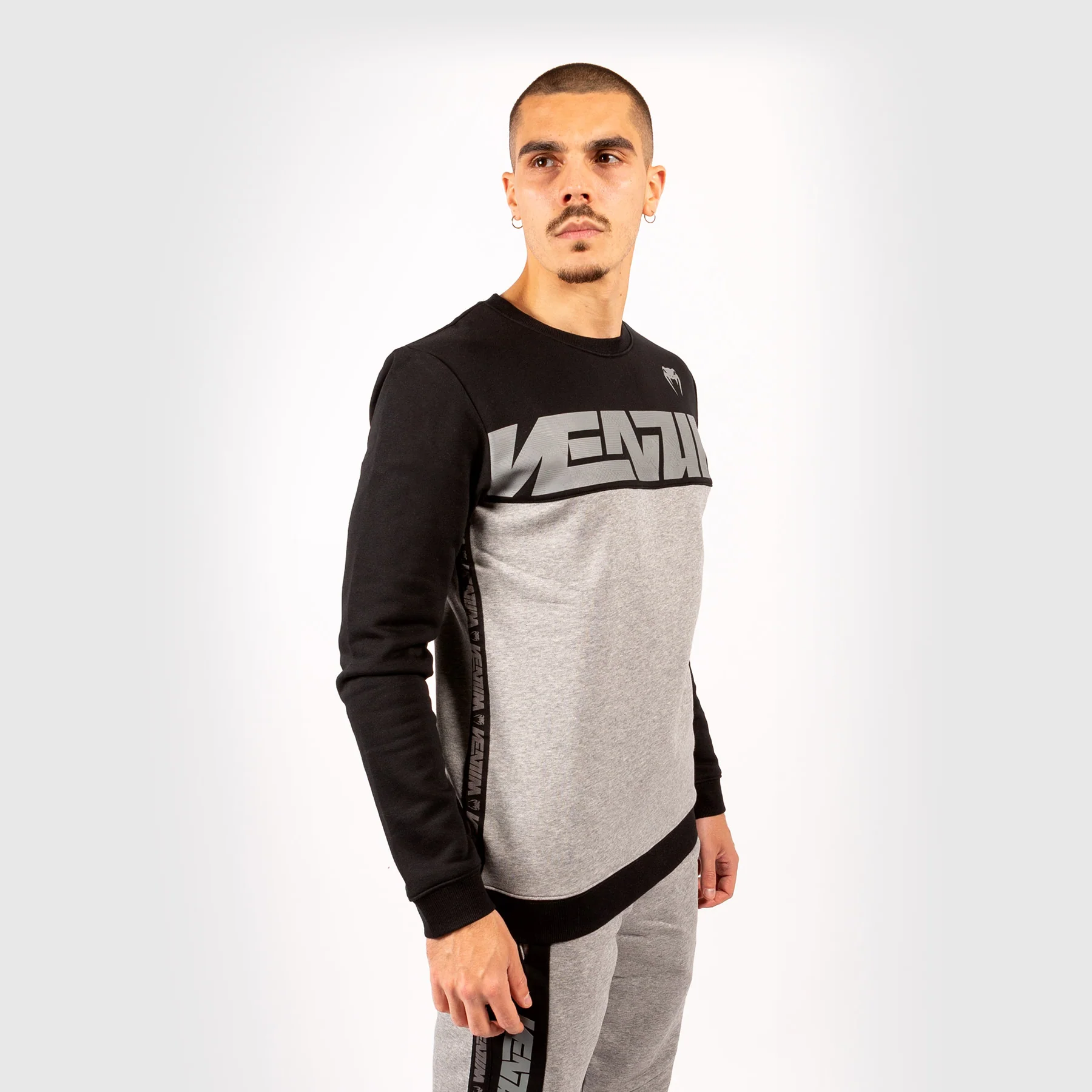 Sudadera Venum CONNECT - Negro/Gris oscuro - Image 3