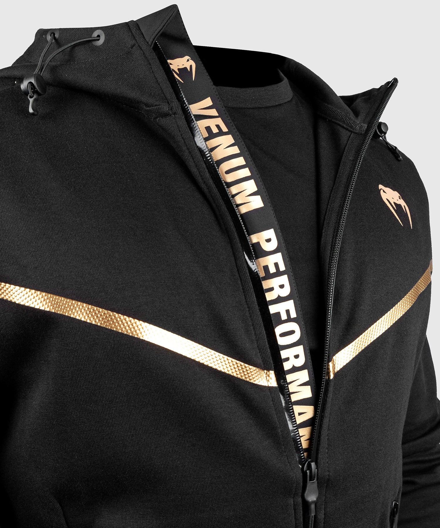 Sudadera Venum Laser Evo - Negro/Oro - Image 7