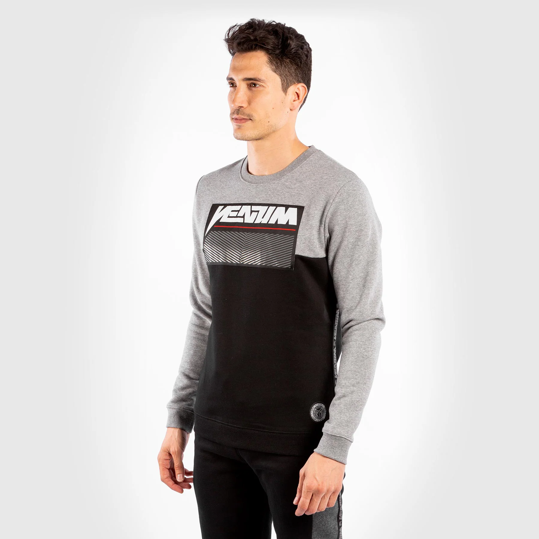 Sudadera Venum Rafter - gris jaspeado - Image 3
