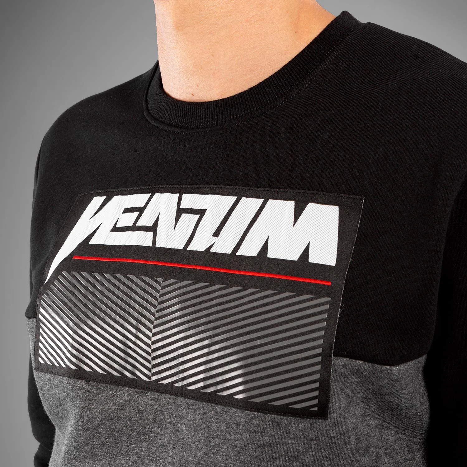 Sudadera Venum Rafter - Gris Jaspeado Oscuro - Image 5