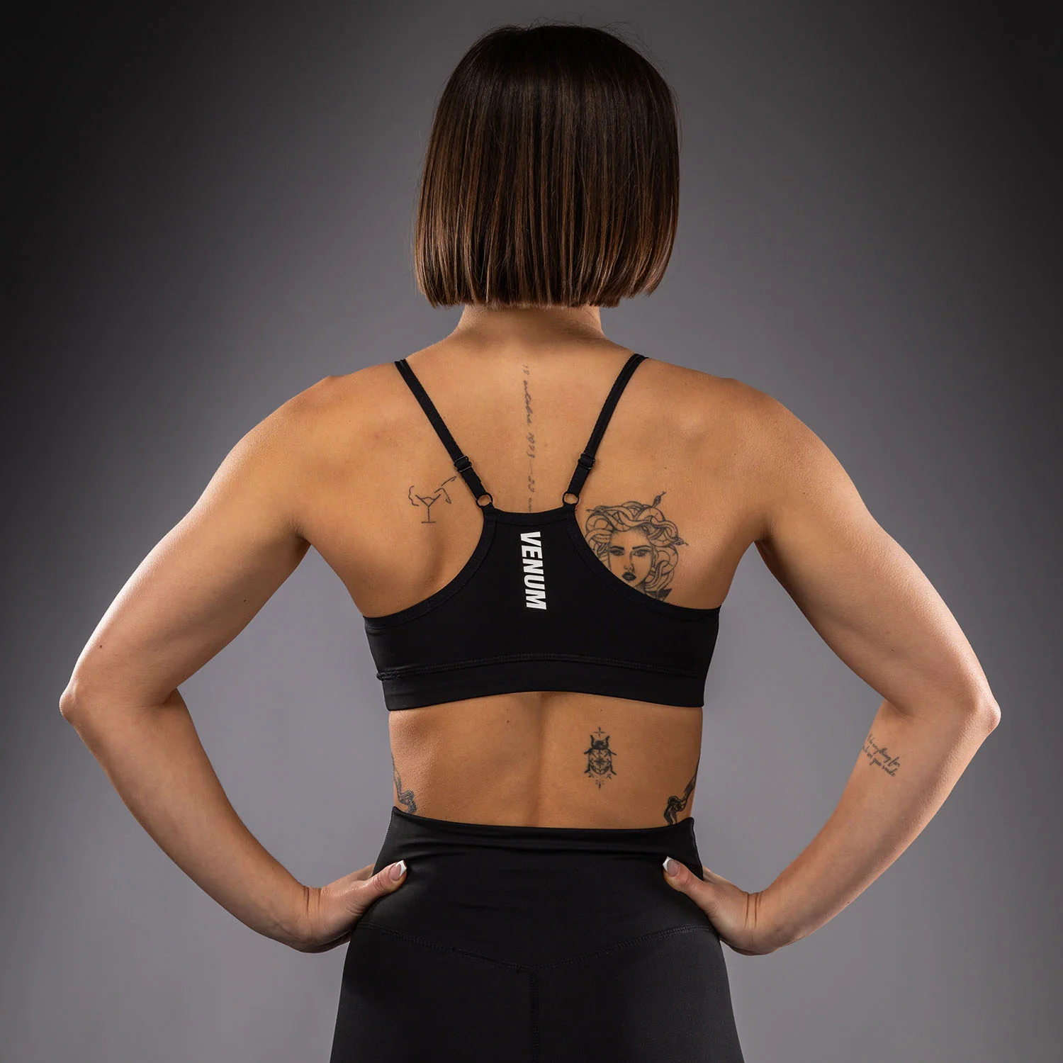 Sujetador Deportivo de Bajo Impacto Venum Essential - Negro - Image 4