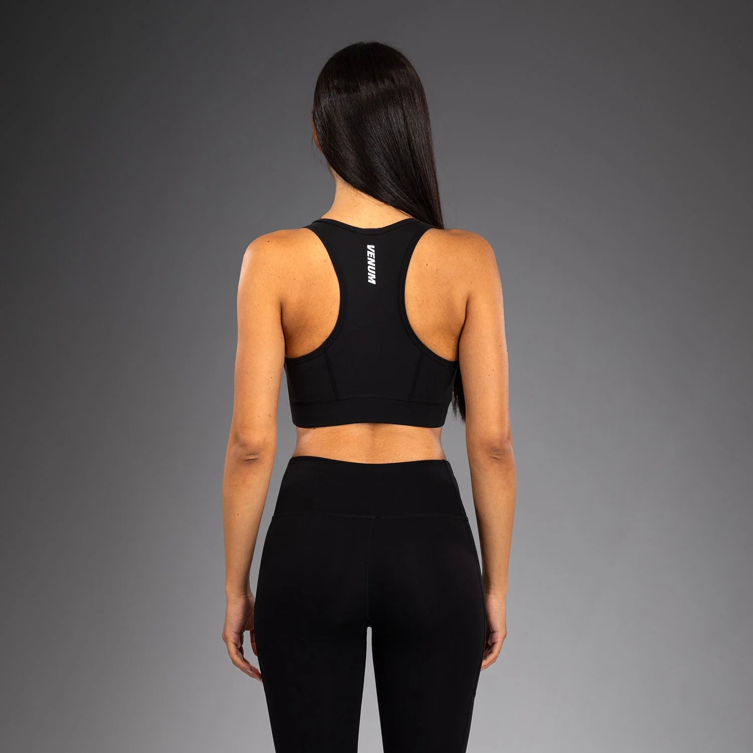 Sujetador Deportivo de Impacto Medio Venum Essential - Negro - Image 3