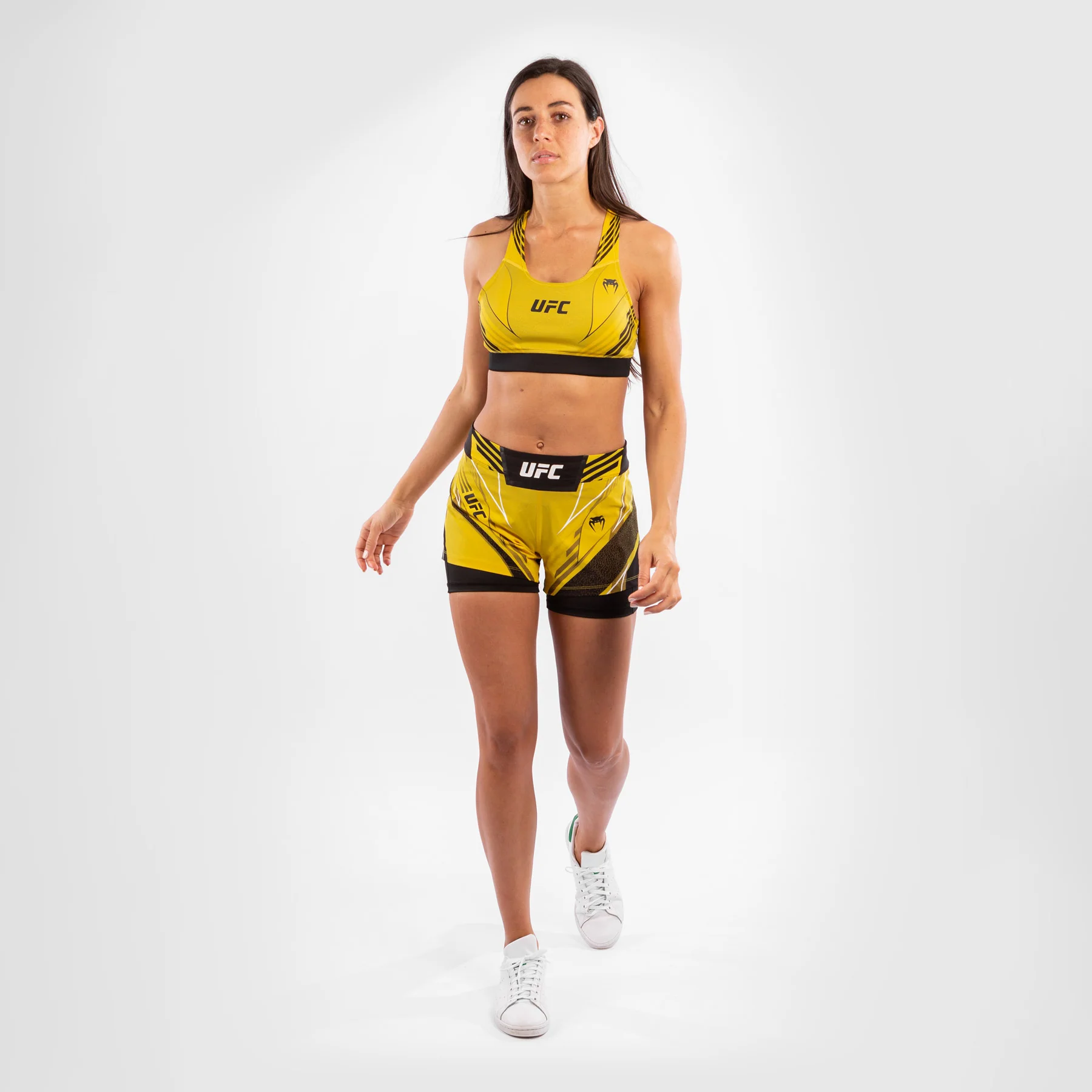 Sujetador Deportivo Para Mujer UFC Venum Authentic Fight Night - Amarillo - Image 7