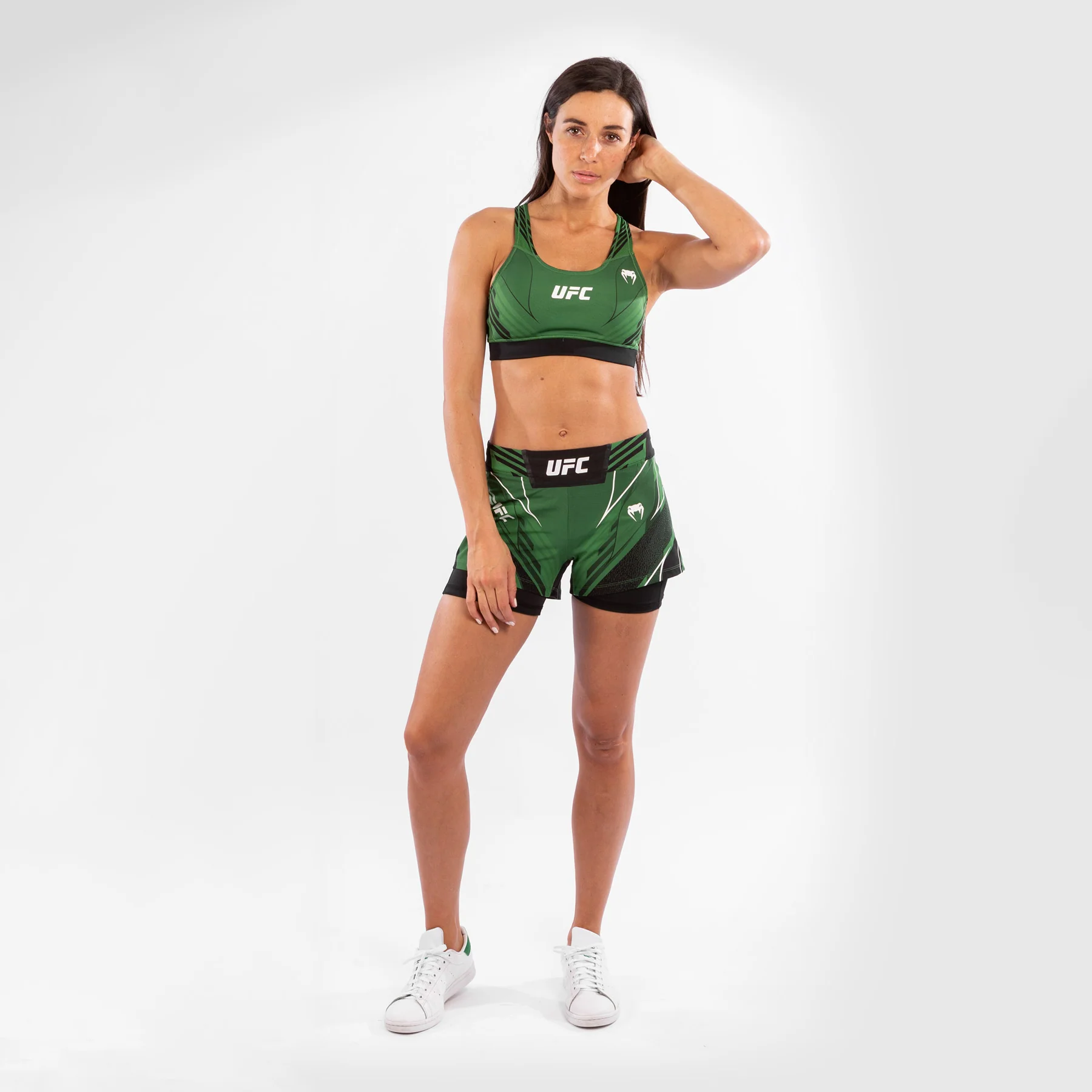 Sujetador Deportivo Para Mujer UFC Venum Authentic Fight Night - Verde - Image 6