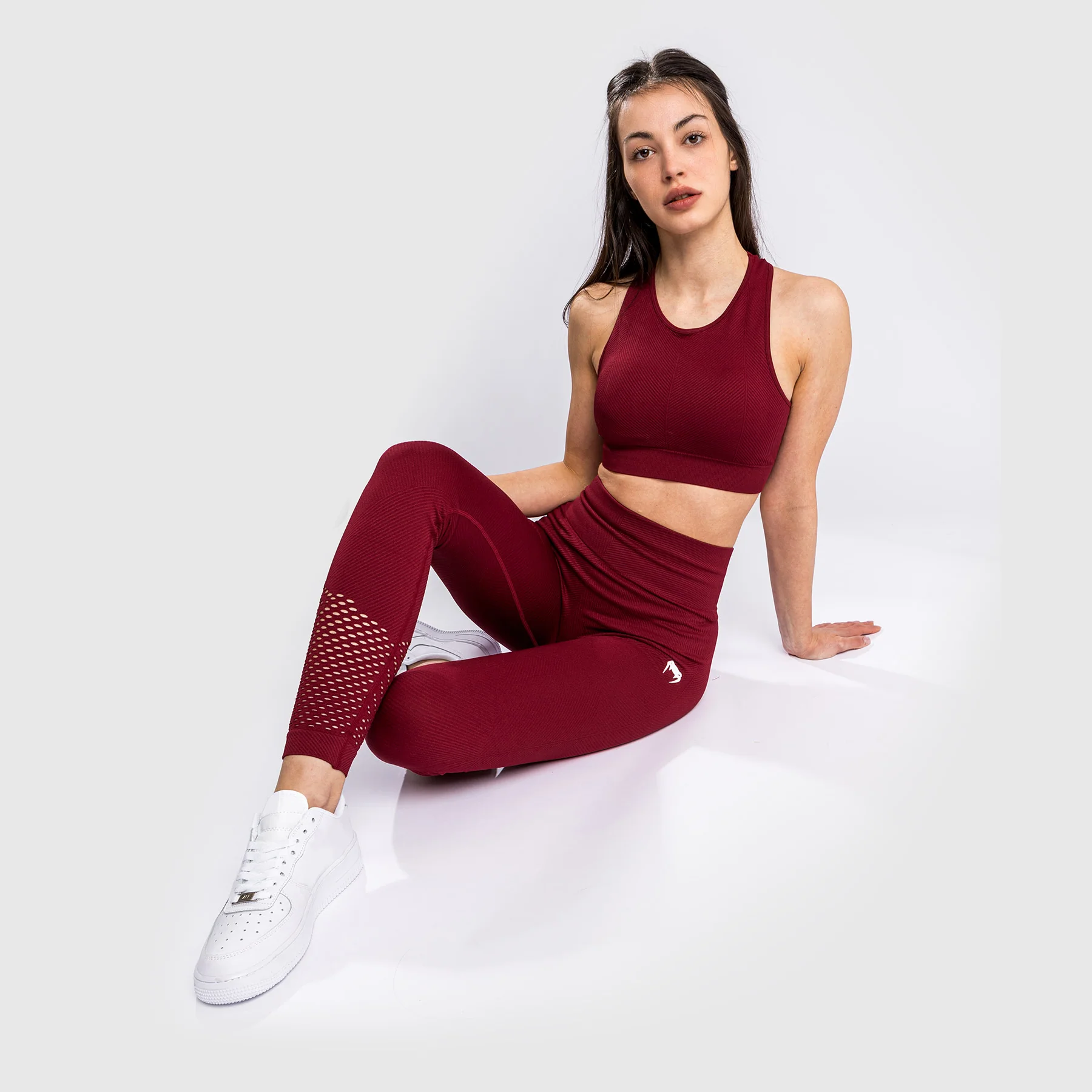 Sujetador deportivo Venum Sparring Seamless - Burdeos - Image 5